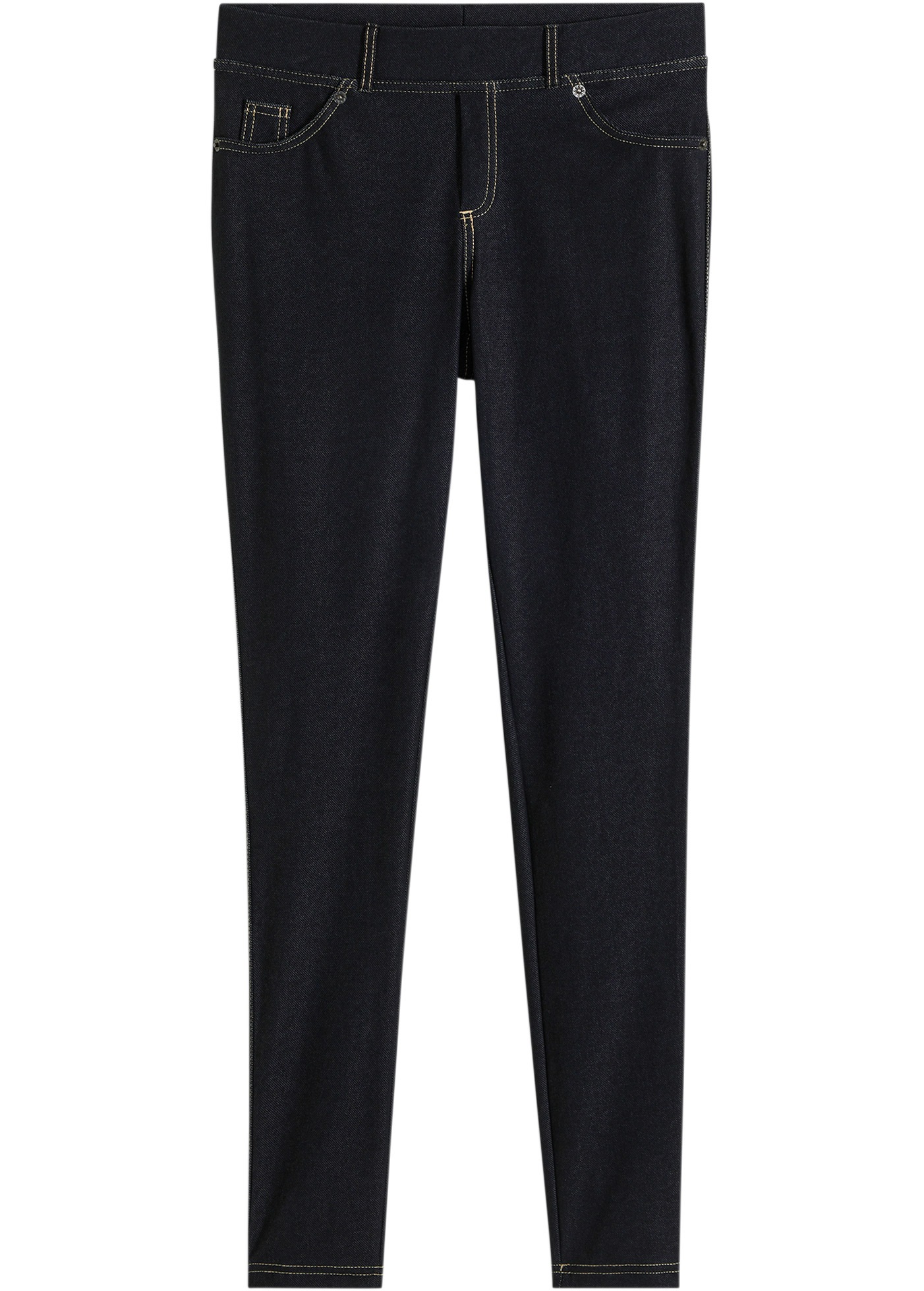 bonprix Leggings  Skinny Fit, mit Eingrifftaschen und Gesässtaschen, mit Gummizug