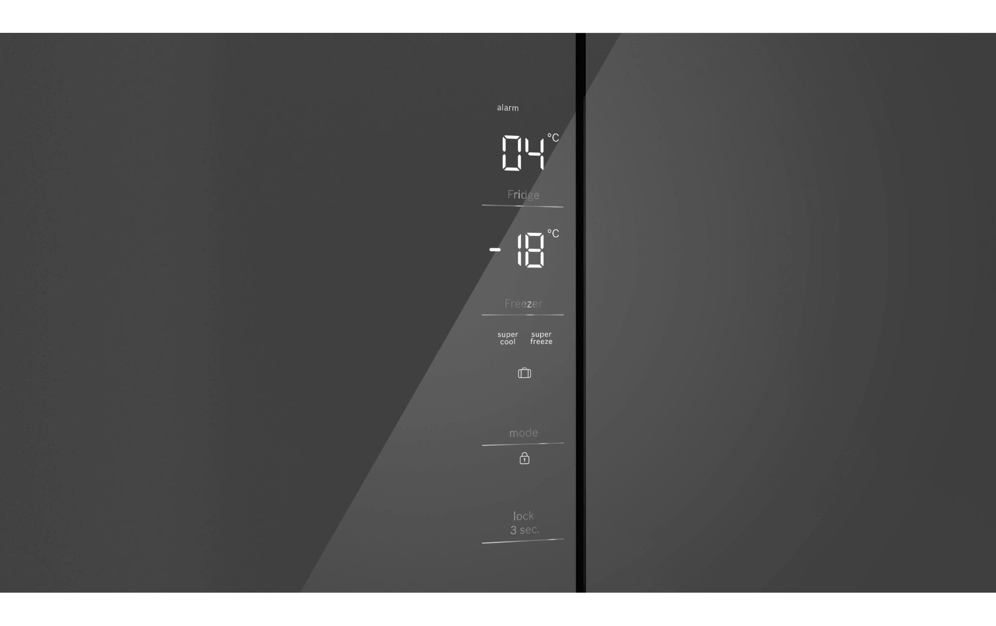 BOSCH Kühlschrank »KMC85 lEEA Rechts und Links«