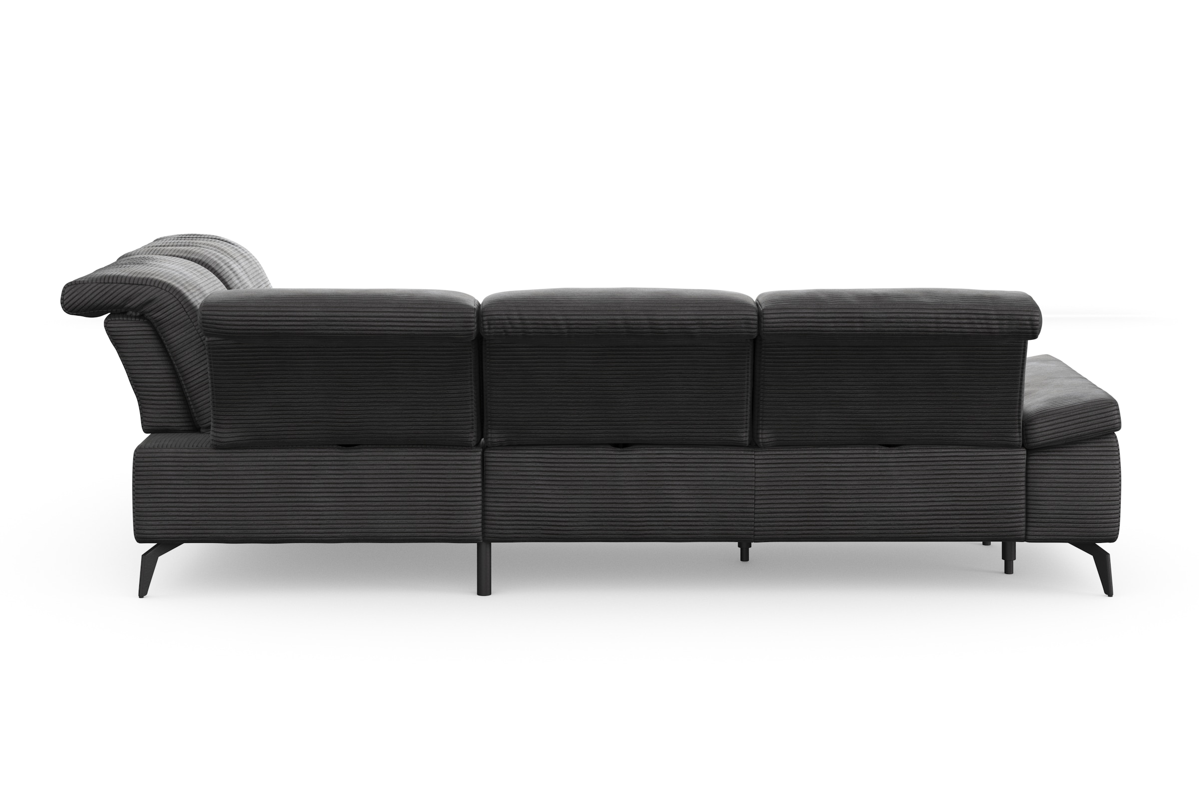 sit&more Ecksofa »Cabana L-Form« Ottomane, wahlweise mit Sitztiefen-,Armlehnen- und Kopfteilfunktion