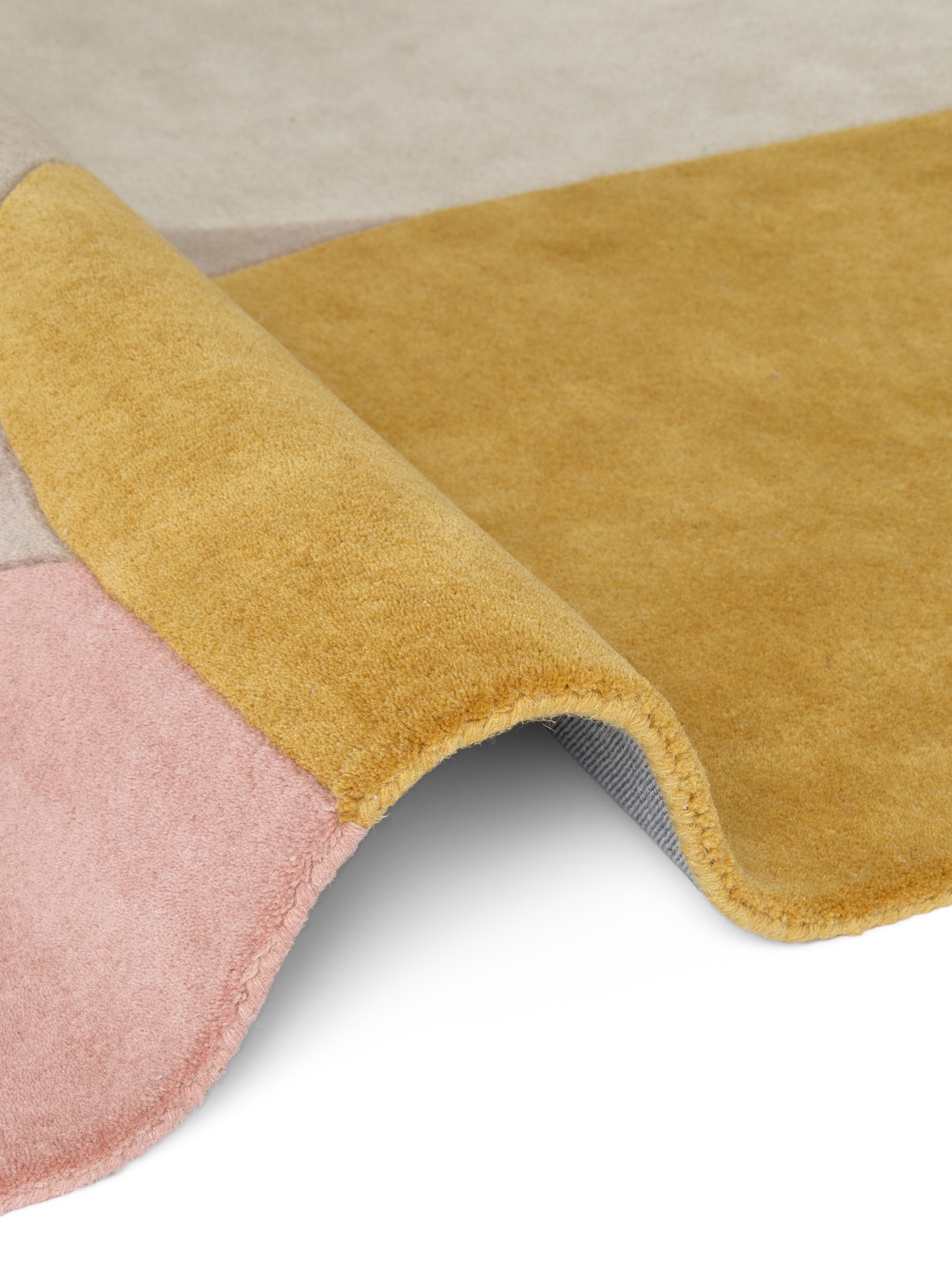 Ted Baker Tapis en laine »Cecil« Rectangulaire 17 mm Höhe Laine, tapis naturel, fait main, salon, chambre à coucher, coloré