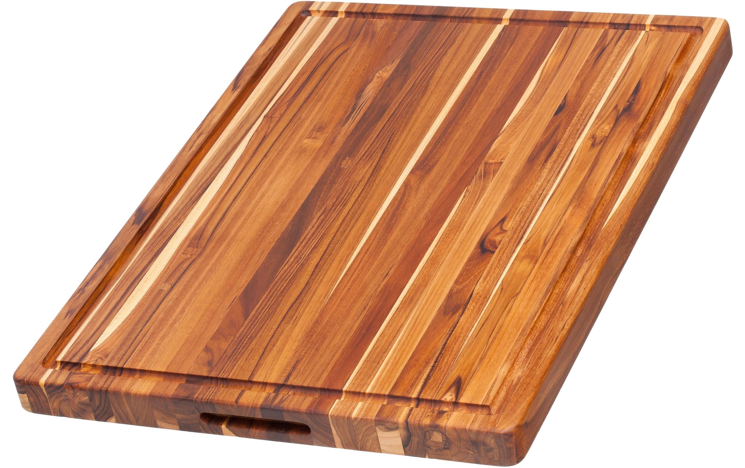 Image of Schneidebrett "Teak-Haus 46x61" Holzart: Teakholz, Holzherkunft: Vietnam
