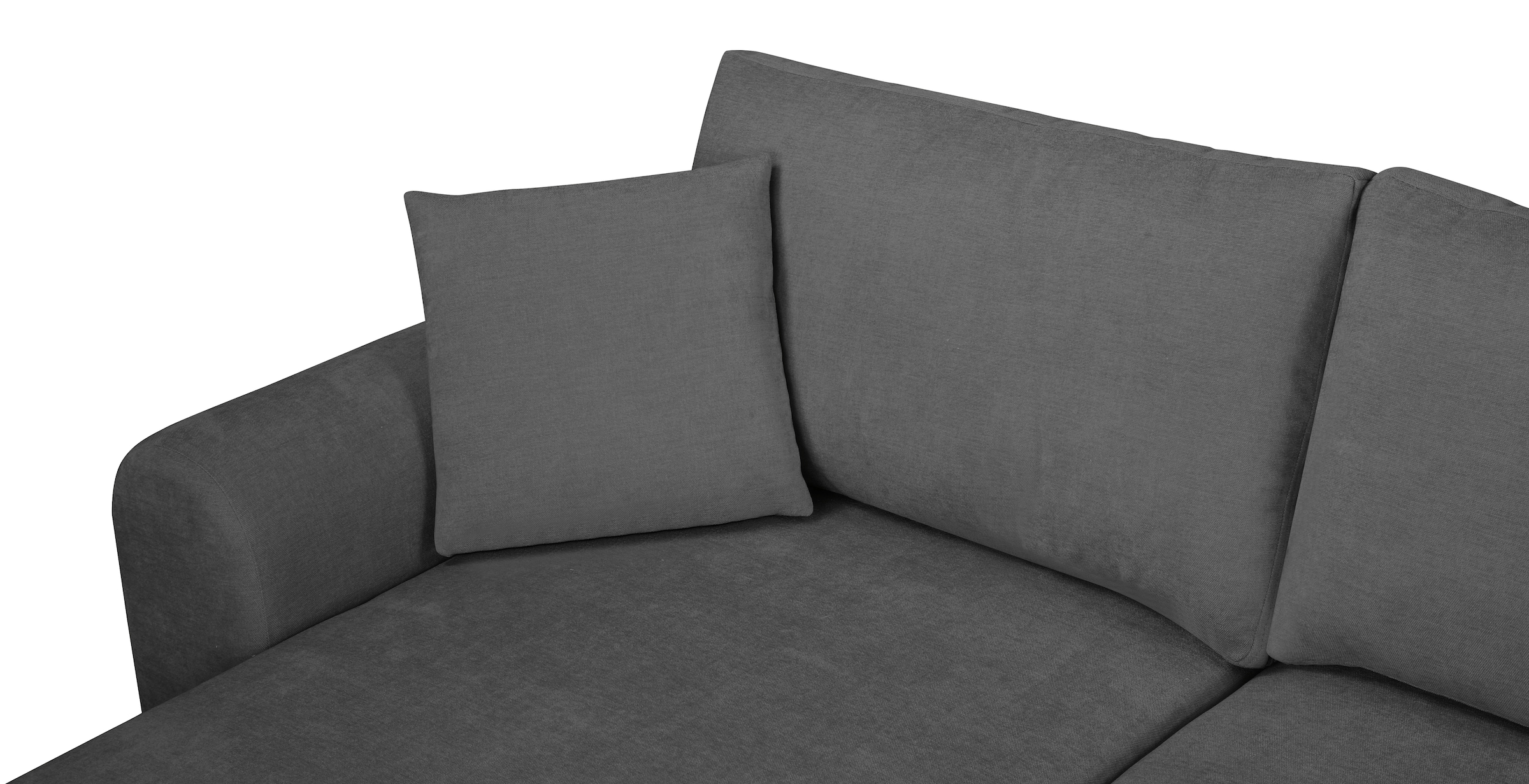 GOODproduct Ecksofa »JONAA L-Form, 241cm - OTTO. Verlässliche Qualität.« 133/200cm, Recamiere links/rechts, Bettkasten, Cord u. Struktur
