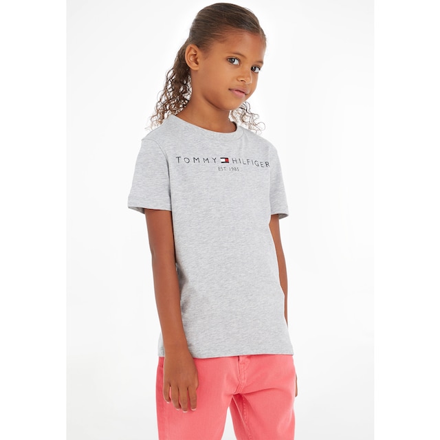 ✌ Tommy Hilfiger T-Shirt »ESSENTIAL TEE«, für Jungen und Mädchen Acheter en  ligne