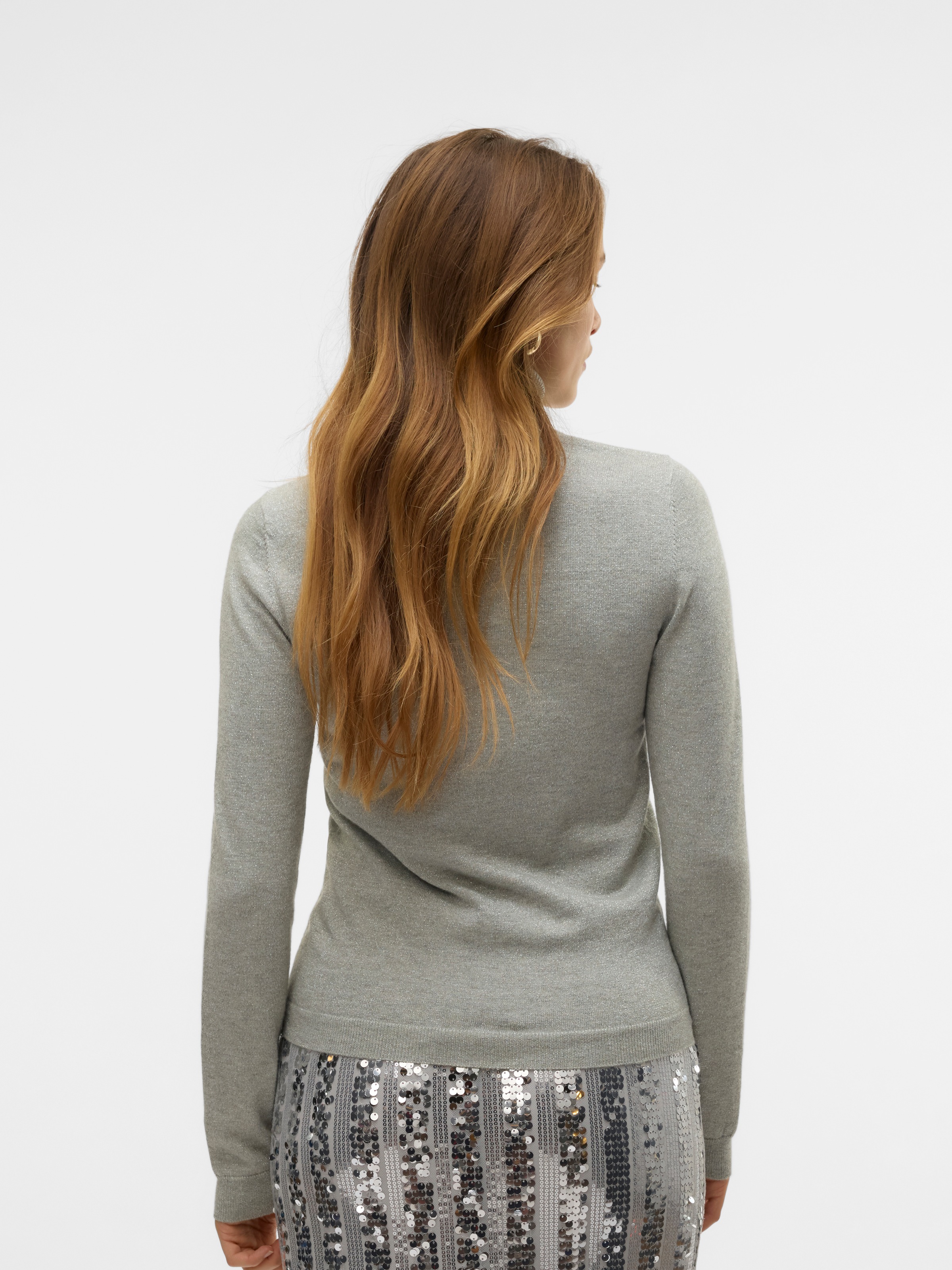 Vero Moda Rollkragenpullover »VMHAPPYSHINE LS ROLLNECK PULLOVER BOO«
