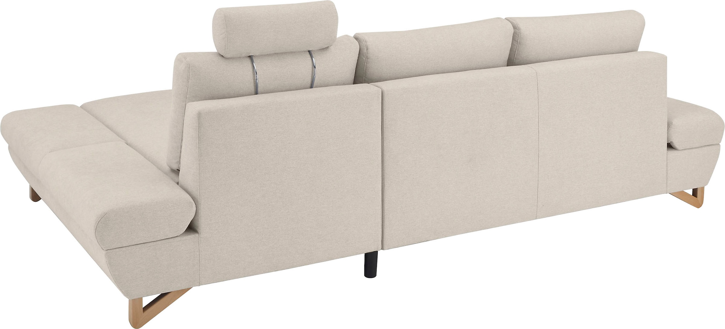 Home affaire Ecksofa »City/Giron, L-Form,« verstellbare Armlehnen mit Rasterfunktion