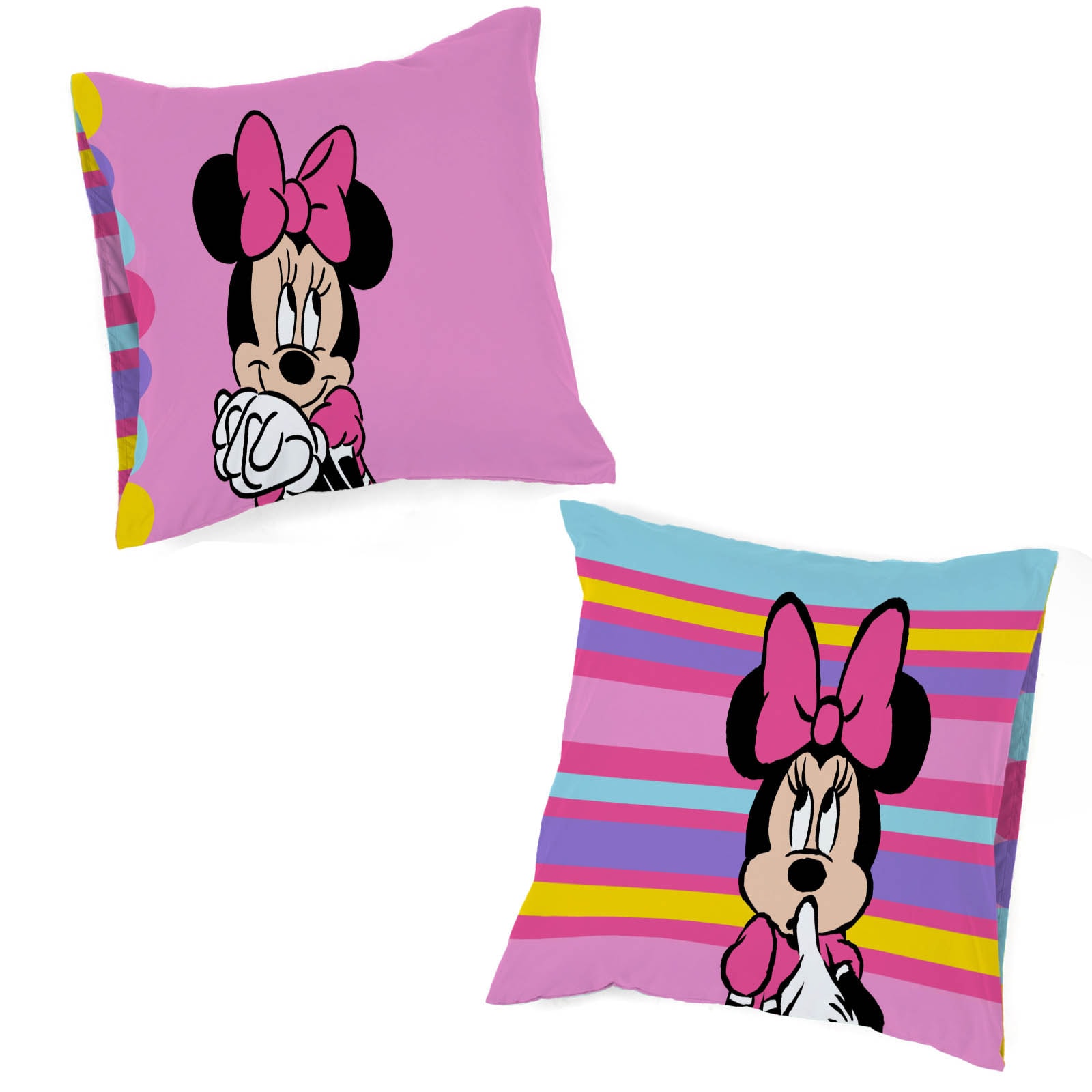 Disney Linge de lit pour enfants »Minnie Mouse Happy« 2 100% coton