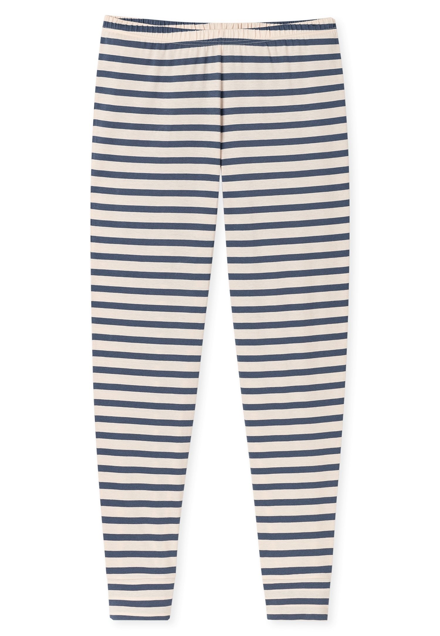 Schiesser Schlafanzug »Casual Essentials«, (2 tlg.), Baumwolle, Rundhalsausschnitt, langärmelig