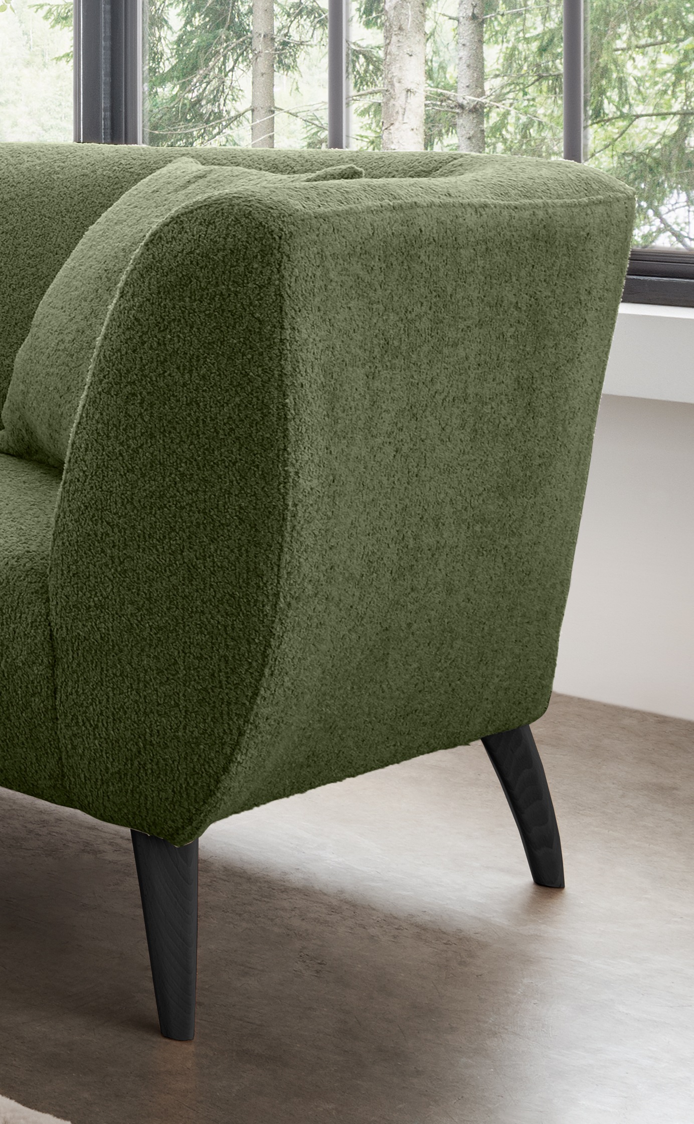INOSIGN Polstergarnitur »Colori«, (Set, 2 tlg., 3-Sitzer und 2-Sitzer), auch als Loveseat erhältlich