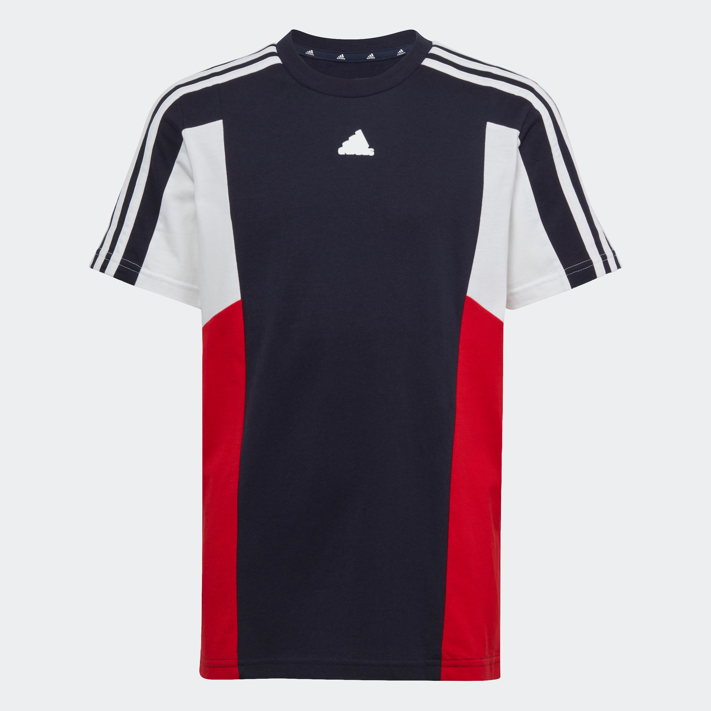 adidas Sportswear T-Shirt »COLORBLOCK 3-STREIFEN REGULAR FIT«