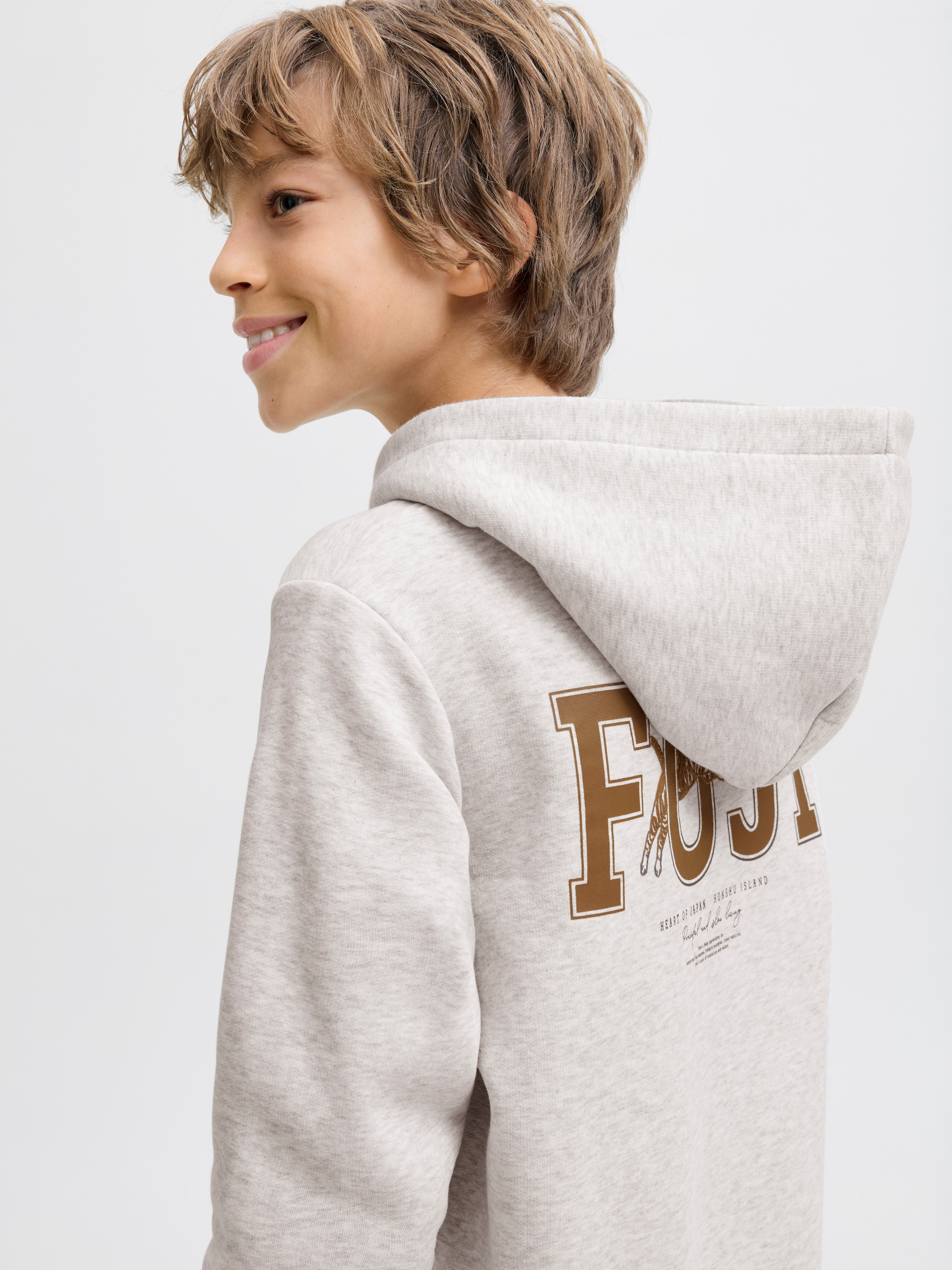 Jack & Jones Junior Sweat à capuche »JJKENJI SWEAT HOOD JNR«
