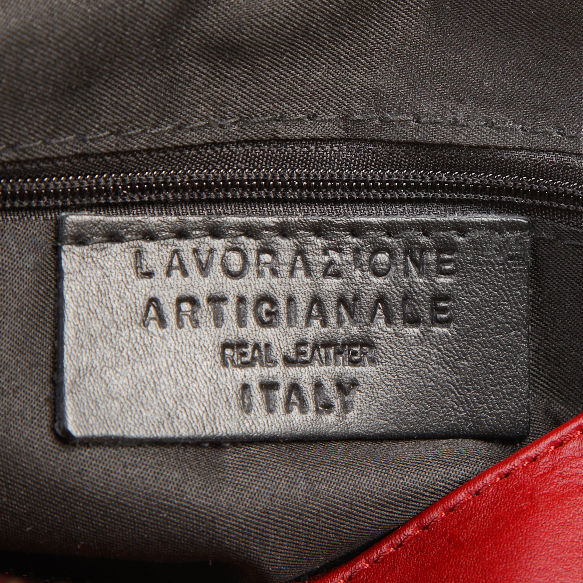 Samantha Look Umhängetasche, echt Leder, Made in Italy