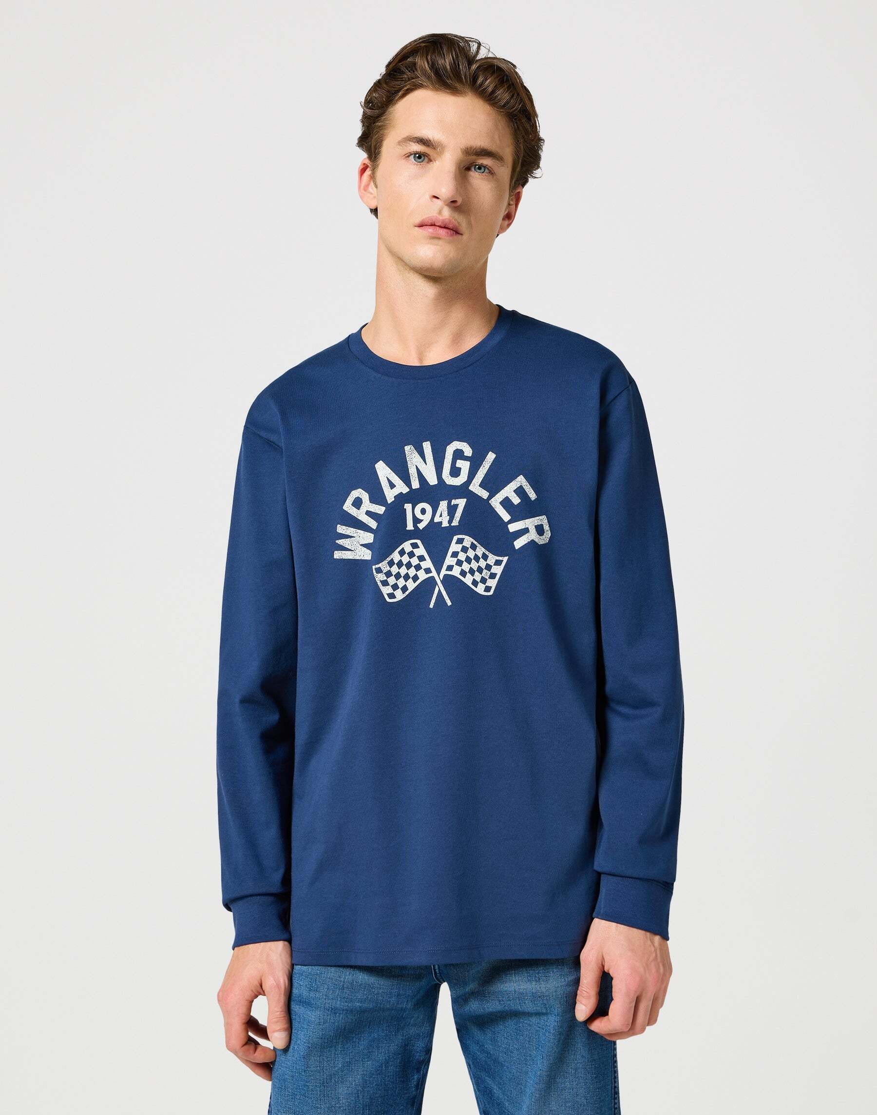 Longsweatshirt »Wrangler Langarmshirt Longsleeves Graphic Tee«