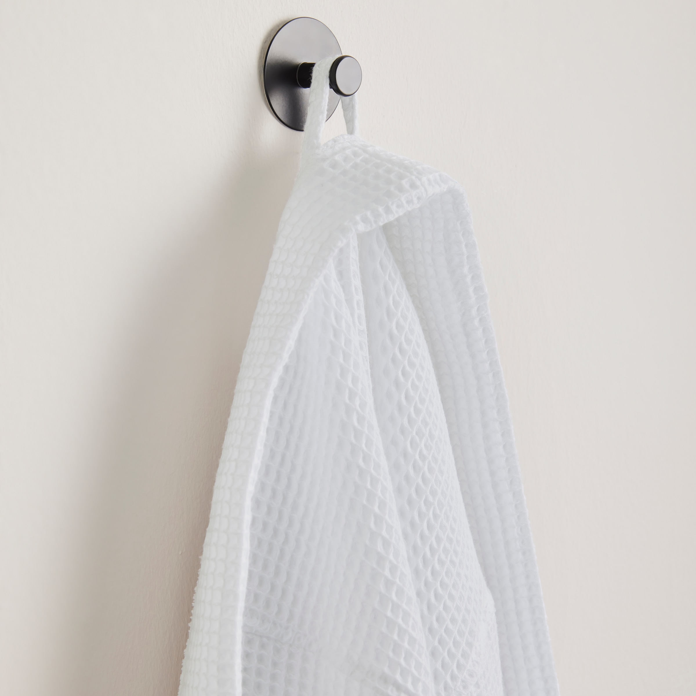 my home Unisex-Bademantel »Inga, Waffelpiqué, ideal für Sauna & Spa, Hotelbademantel«, (1 St.), kleines Packmass, Taschen, Damen & Herren, S-3XL, Morgenmantel