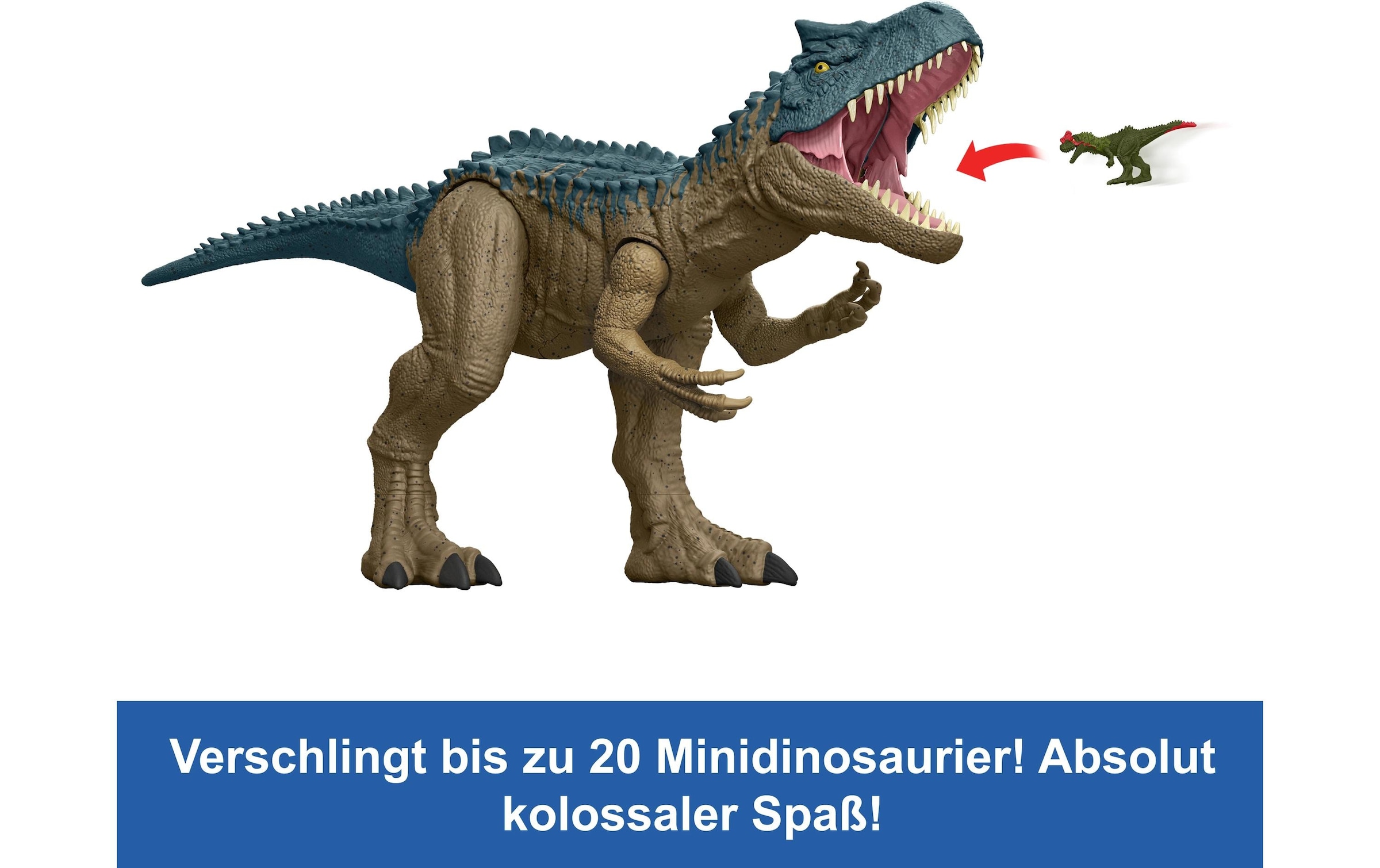 Mattel® Spielfigur »Jurassic World Super Colossal Allosaurus 90 cm«