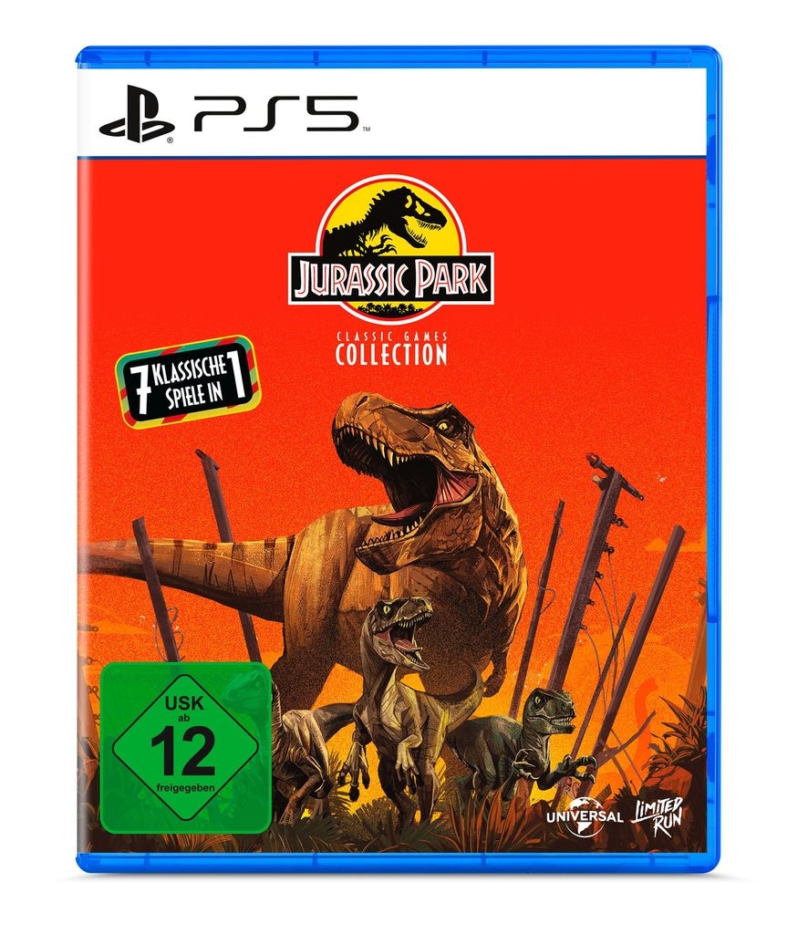 Image of PlayStation 5 Spielesoftware "Jurassic Park Classic Games Collection" PlayStation 5