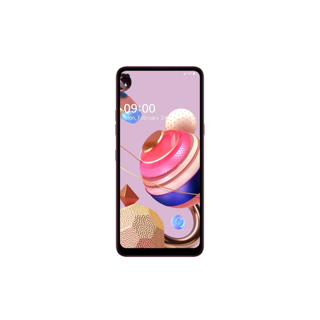 LG Smartphone »K51S«, pink, 16,64 cm/6,55 Zoll