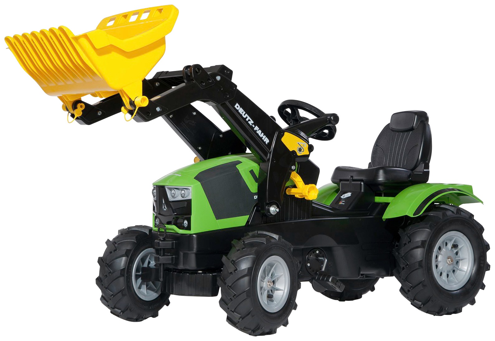 Image of Rolly Toys Tretfahrzeug »Deutz-Fahr 5120«, Kindertraktor mit Lader und Luftbereifung bei Ackermann Versand Schweiz