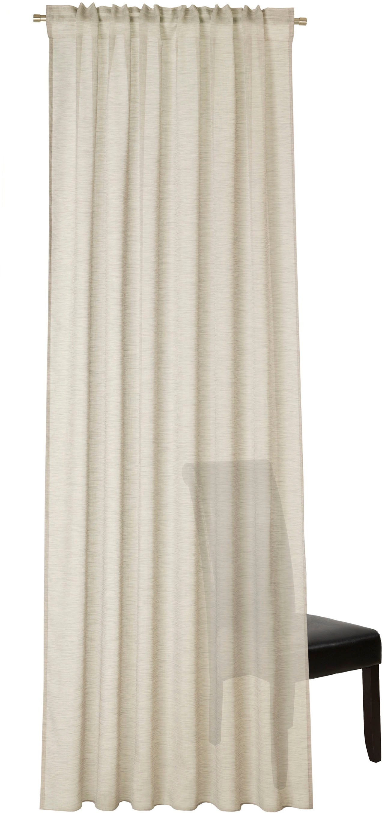 Neutex for you! Vorhang »Allure«, (1 St.), Schal mit Multifunktionsband,  Breite 140 cm, nach Mass kaufen