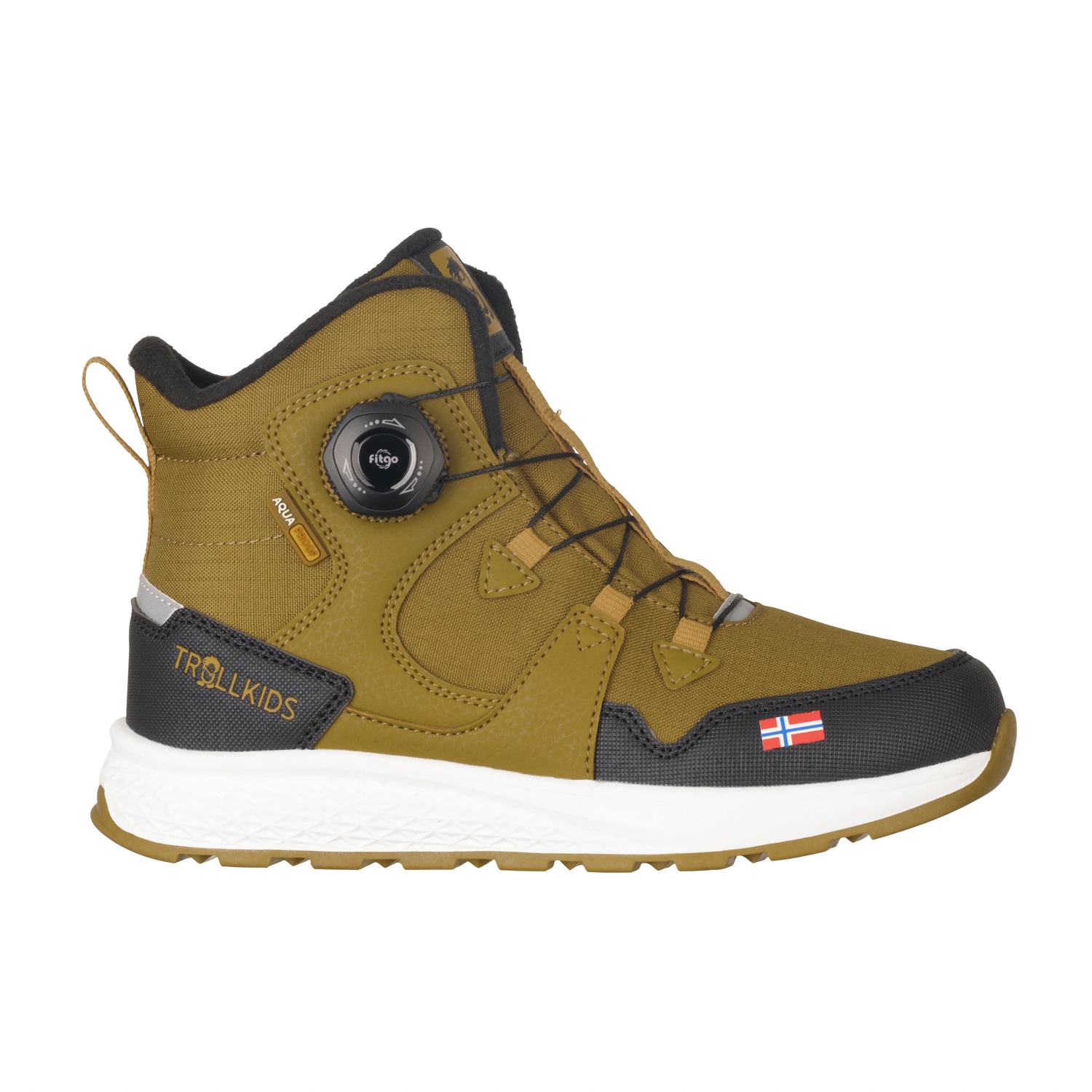 TROLLKIDS Bottes d'hiver »KIDS BERGEN WINTER MID CUT«  bottes de neige, bottes d’hiver, chaussures d’hiver, pour enfants, imperméables
