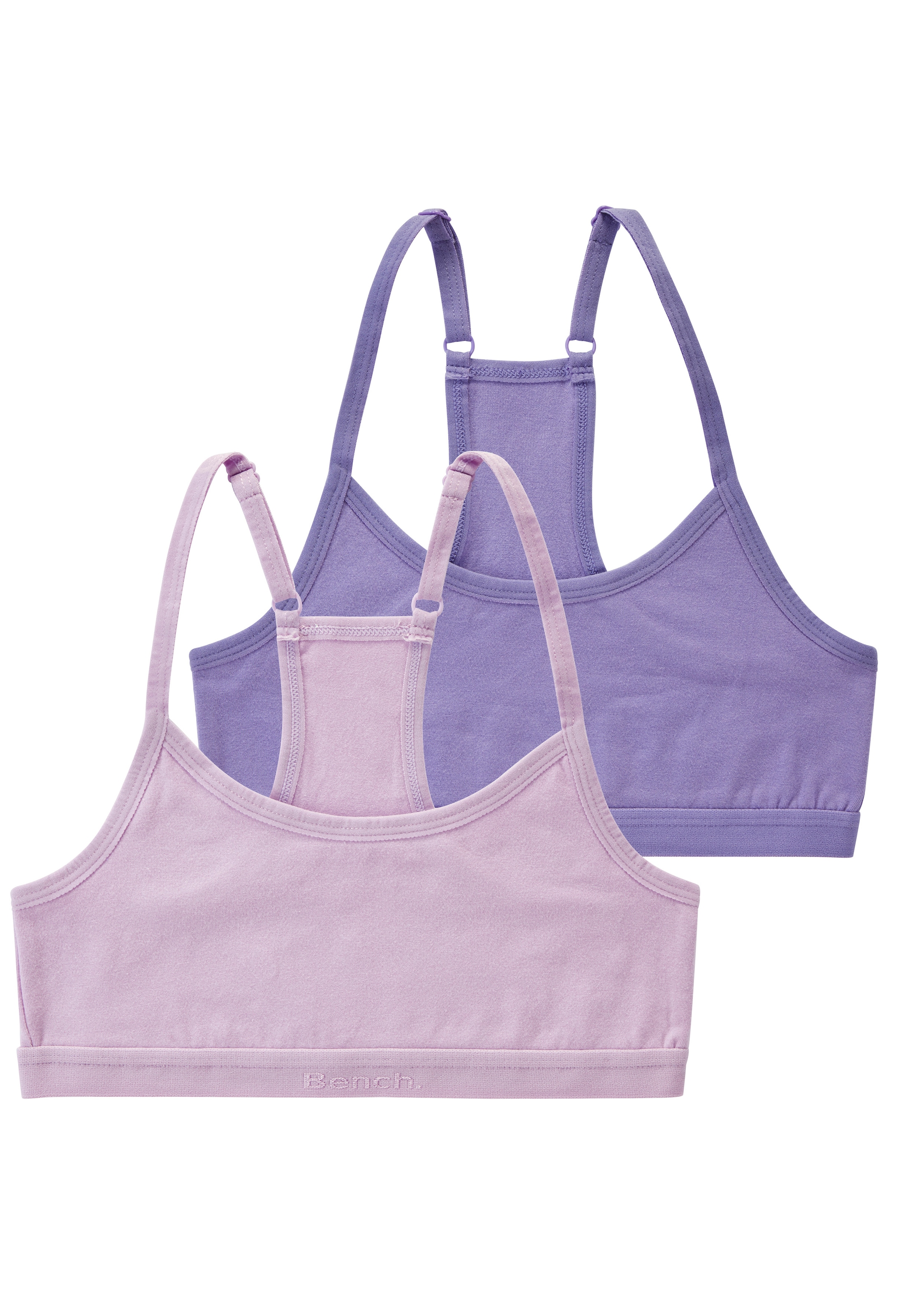 Image of Bench. Bustier Packung, Mädchen - mit sportivem Racerback und verstellbaren Trägern
