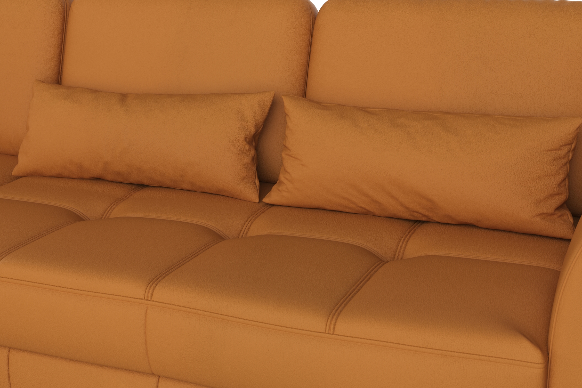 sit&more Ecksofa »Bendigo L-Form«, inklusive Sitztiefenverstellung, Bodenfreiheit 15 cm, 2 Fussfarben
