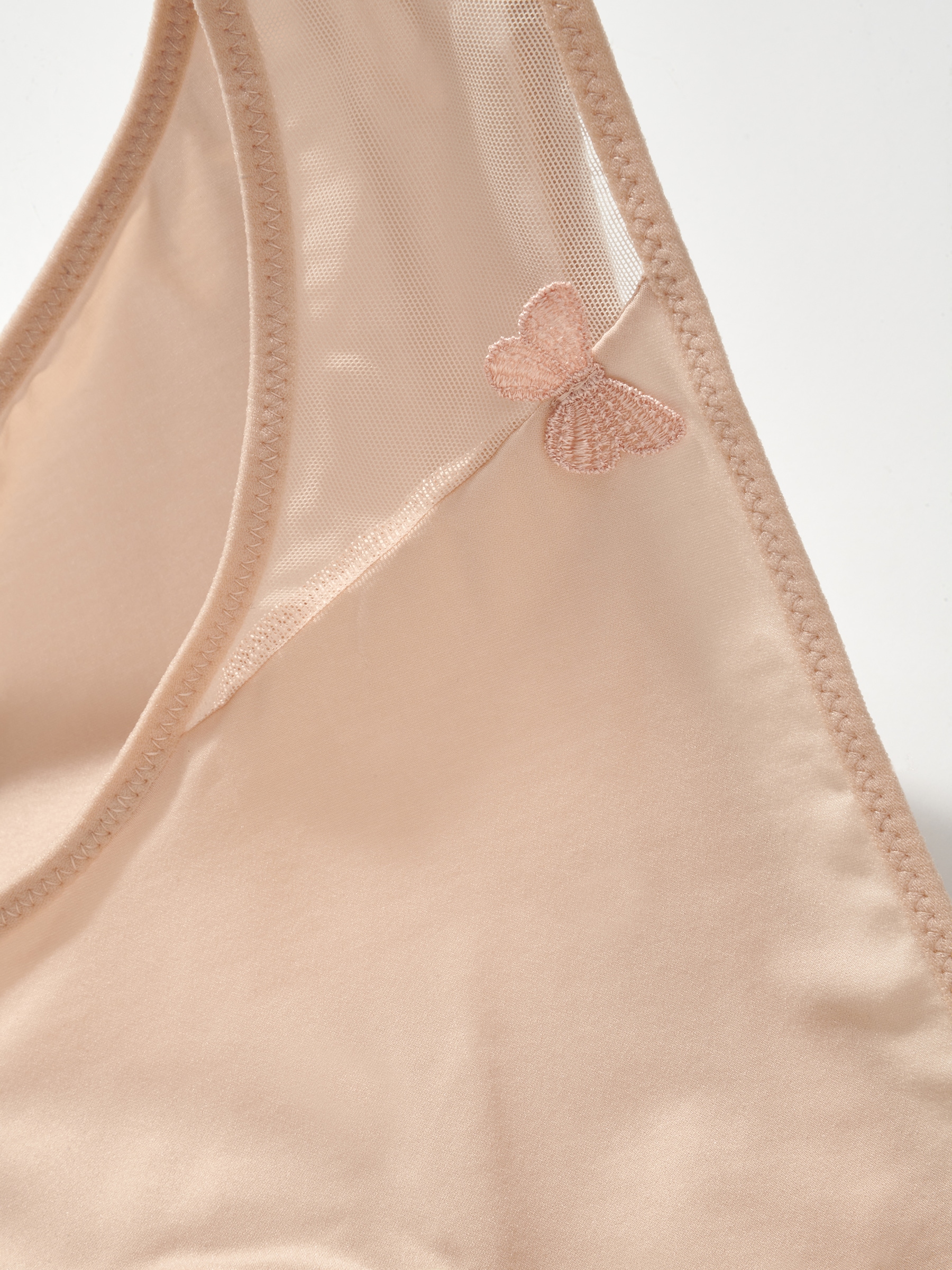 PASSIONATA Slip »MISS JOY« motif papillon, empiècements en tulle latéraux, taille élastique