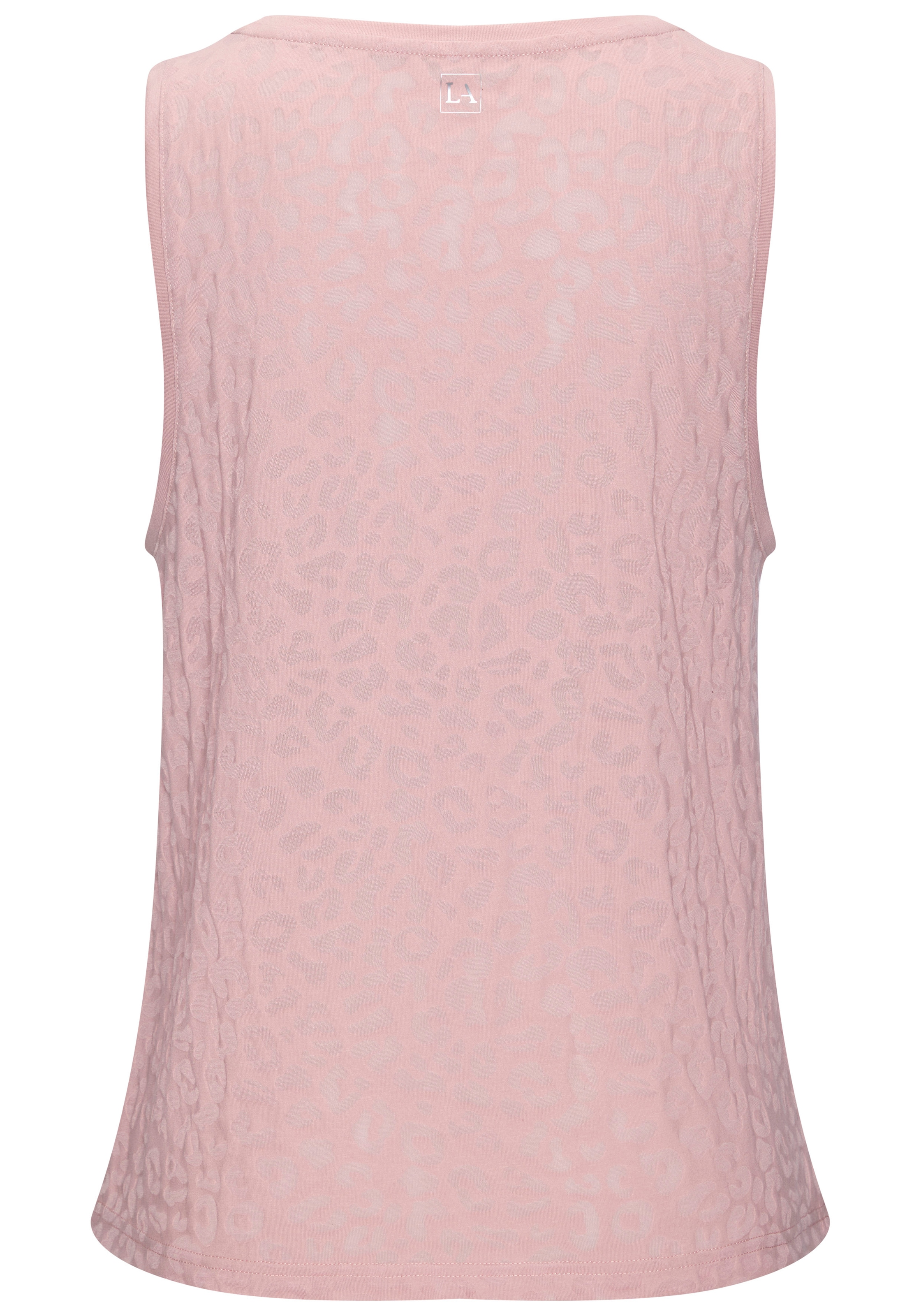 LASCANA ACTIVE Top fonctionnel Leo-Optik mit weitem Armausschnitt