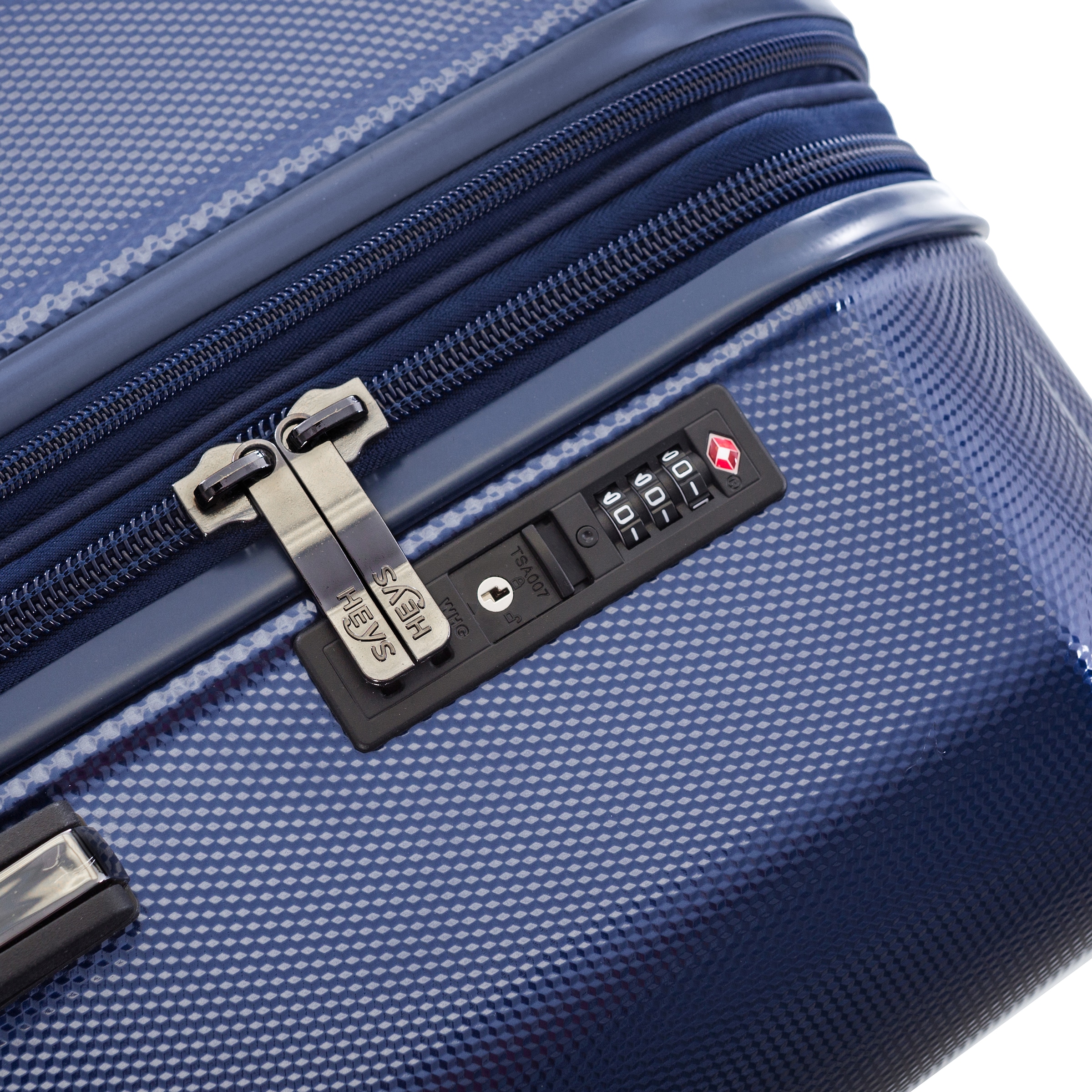 Heys Hartschalen-Trolley »Eco Case, 53 cm, Navy Blau«, 4 Rollen, Heys x Joachim Llambi Handgepäck-Koffer Reisegepäck