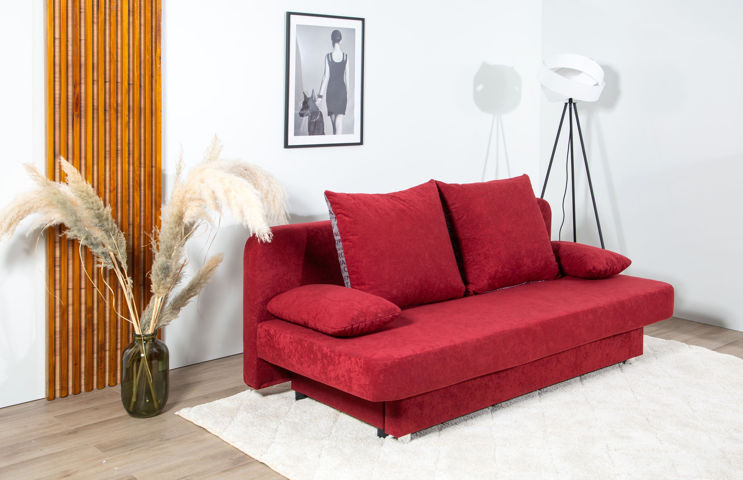 COLLECTION AB Schlafsofa »Ulla inkl. Bettfunktion und Bettkasten« Schlafsofa,Bettfunktion,Bettkasten,inkl. Rückenkissen,Armlehnekissen