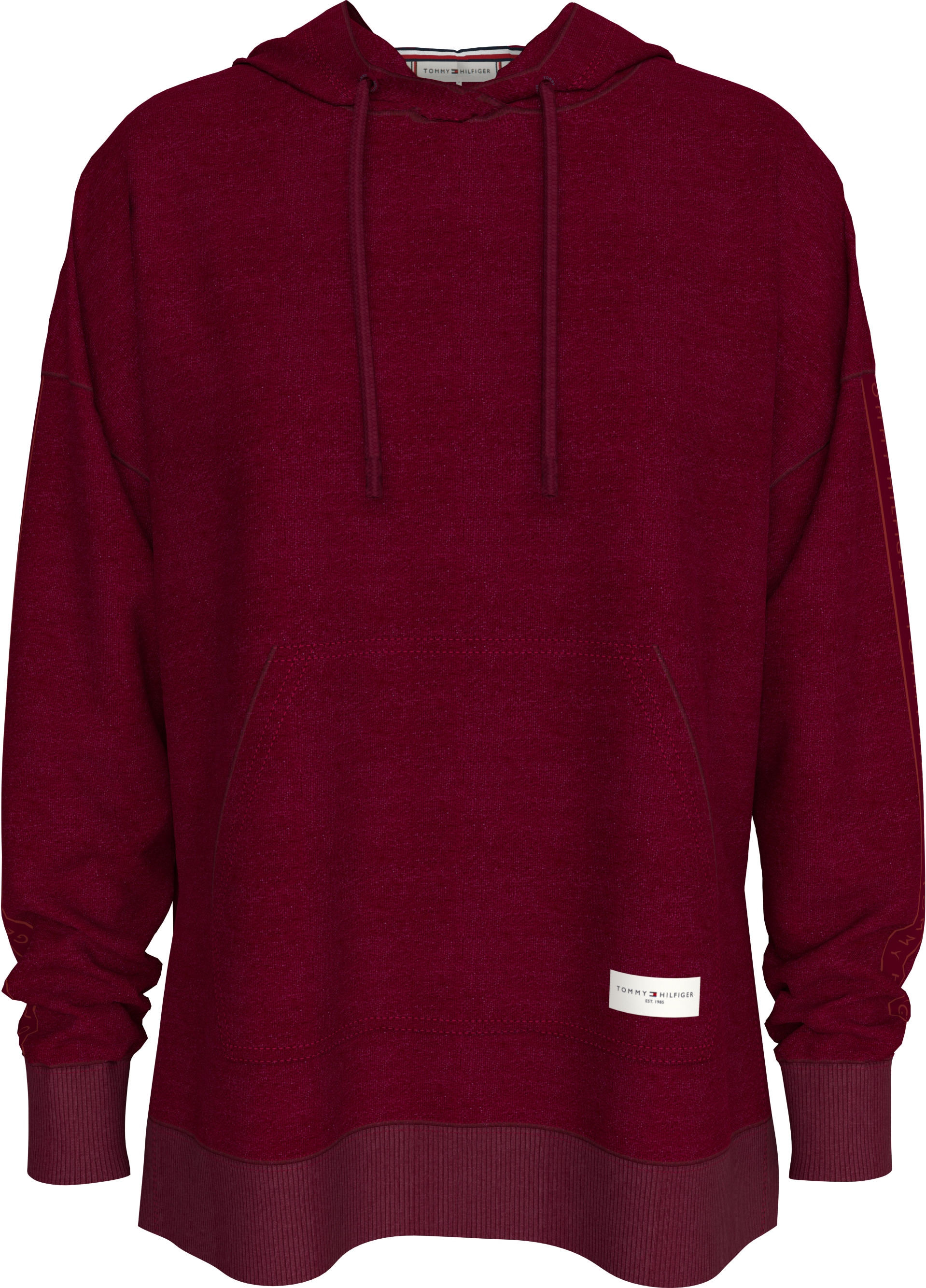 Kapuzensweatshirt »LONG HOODIE«, mit Logo-Tape