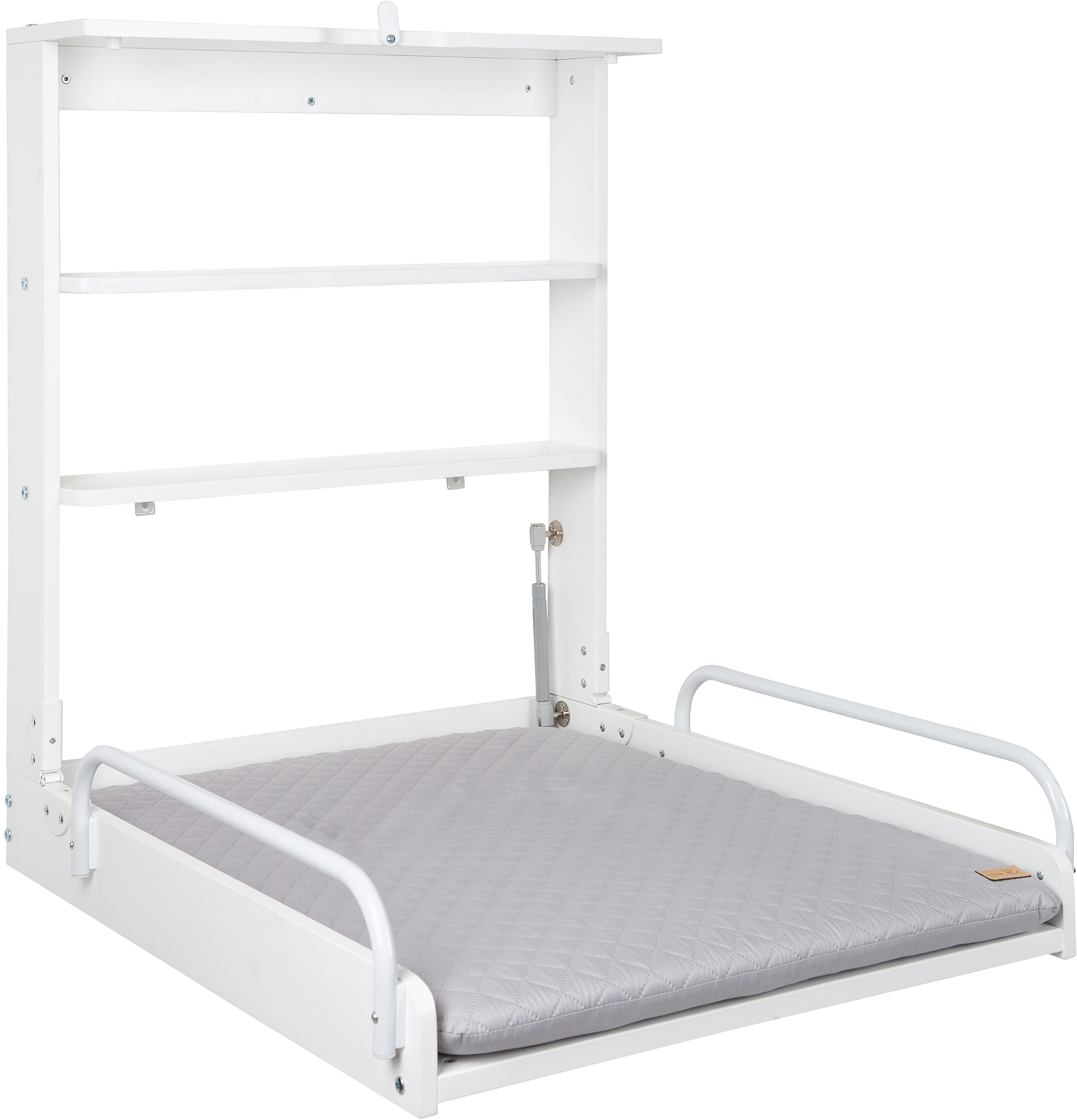 roba® Wickelregal »Style, weiss«, bis 15 kg, inkl. Wickelauflage, 66 cm