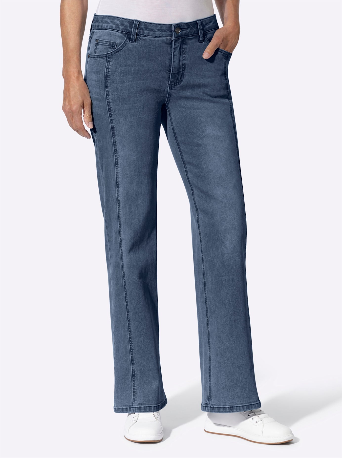 Casual Looks 5-Pocket-Jeans 1
