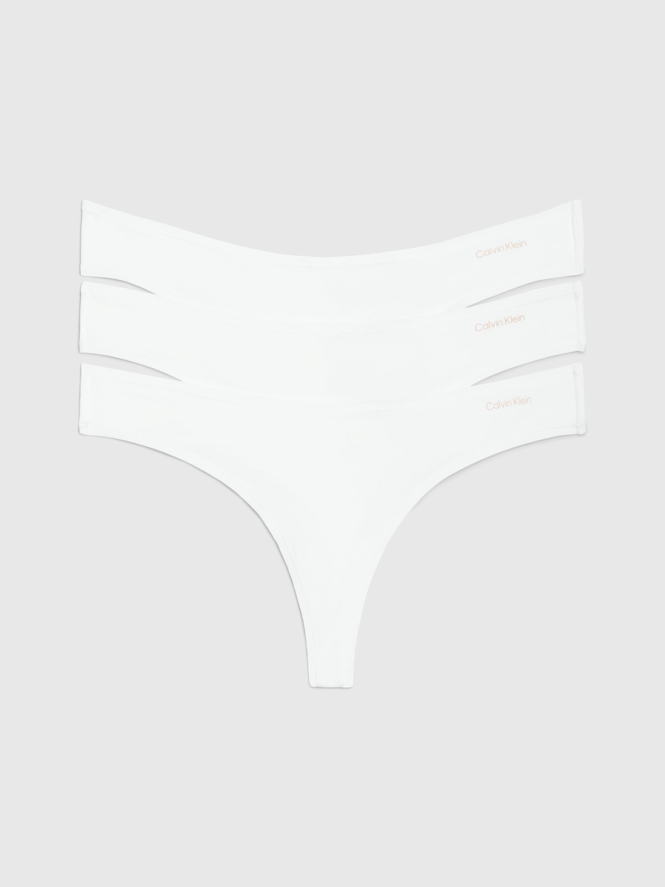 Calvin Klein Underwear Tanga »3 PACK THONG (LOW-RISE)«, (Packung, 3 St., 3er-Pack), mit Markenlabel