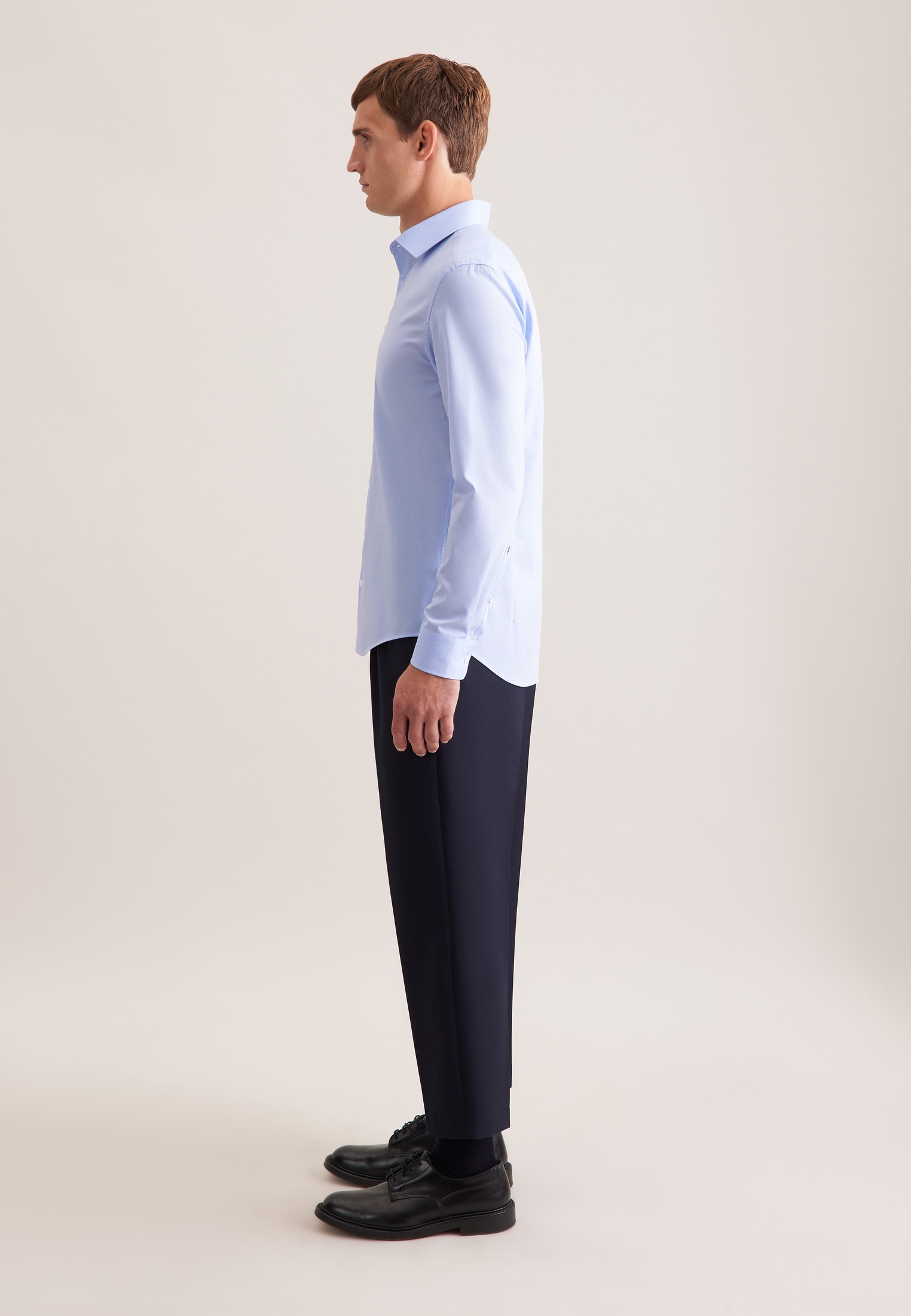 seidensticker Businesshemd »Schwarze Rose«, Slim 1/1 Kentkragen Uni
