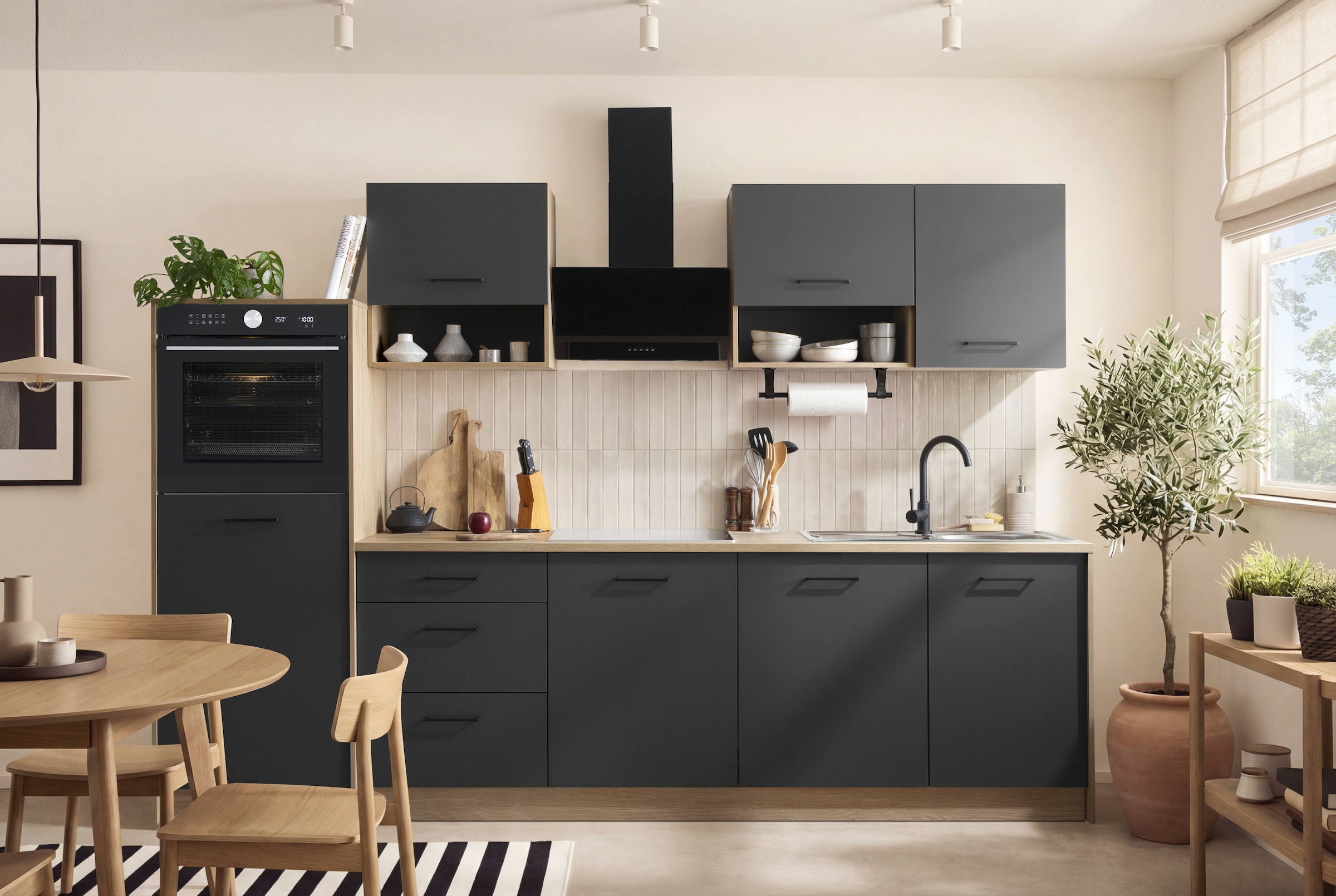 KOCHSTATION Meuble évier »KS-Kolari« 1 cuis tlg. Masse (B/T/H): 100,1 x 60 x 88 cm