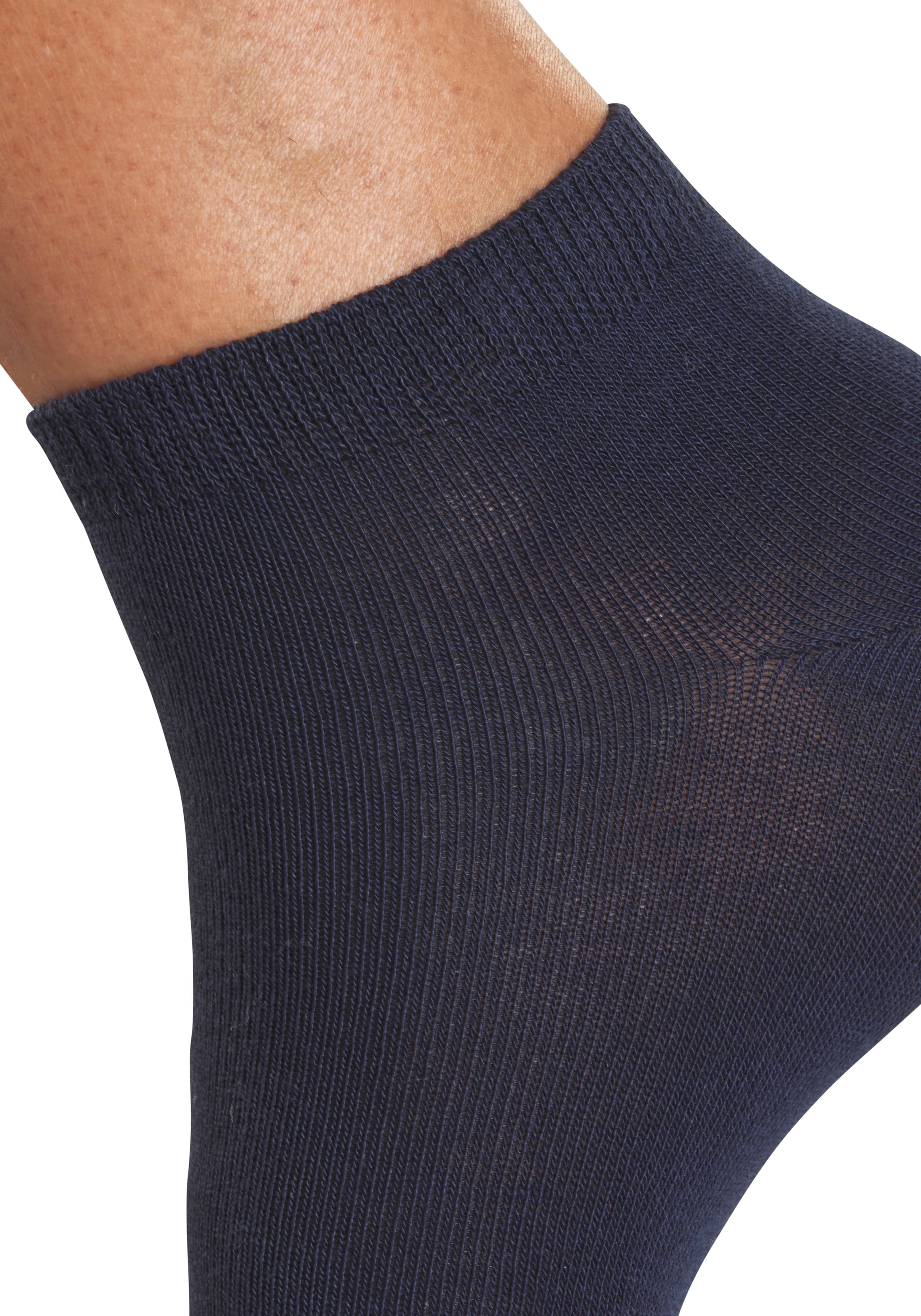 H.I.S Chaussettes de baskets Paquet, 7 Couple tlg. verschiedene Farben in einer Packung