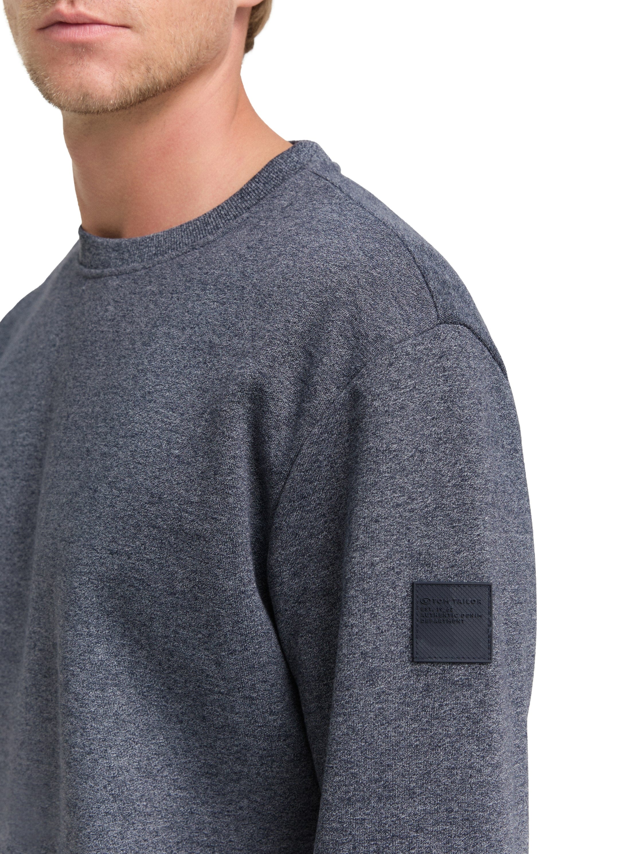 TOM TAILOR Sweatshirt , mit Logo Stickerei am Arm
