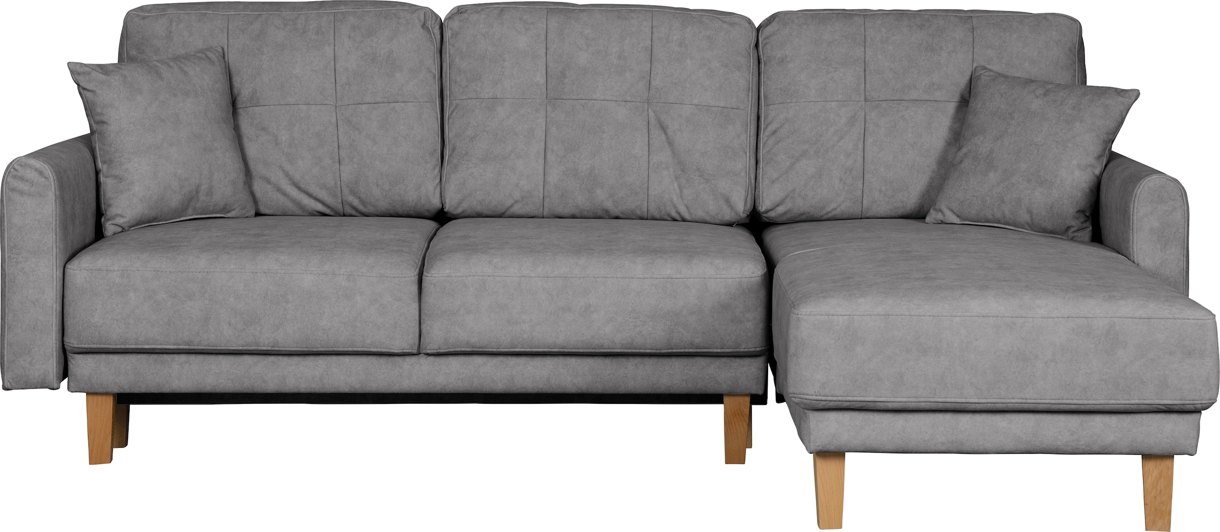 Home affaire Ecksofa »TRIPLO optionale Schlafsofa mit Bettkasten, Masse B/T/H: 234/164/89 cm«, L-Form wahlweise mit Bettfunktion - Liegefläche 132x210 cm