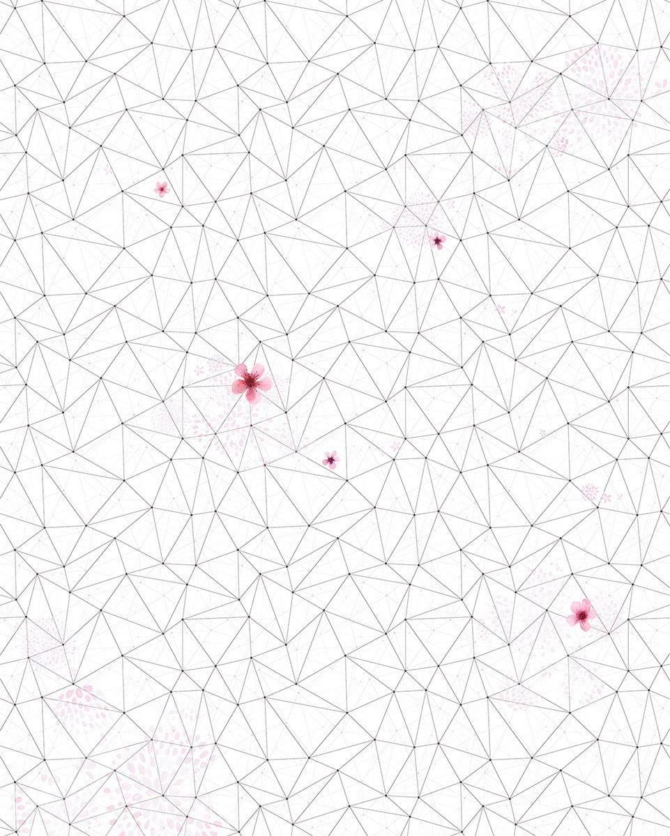 Image of Komar Vliestapete "Digitaldruck Vlies - Cherry Blossom - Grösse 200 x 250 cm" bedruckt glatt Wohnzimmer, Schlafzimmer