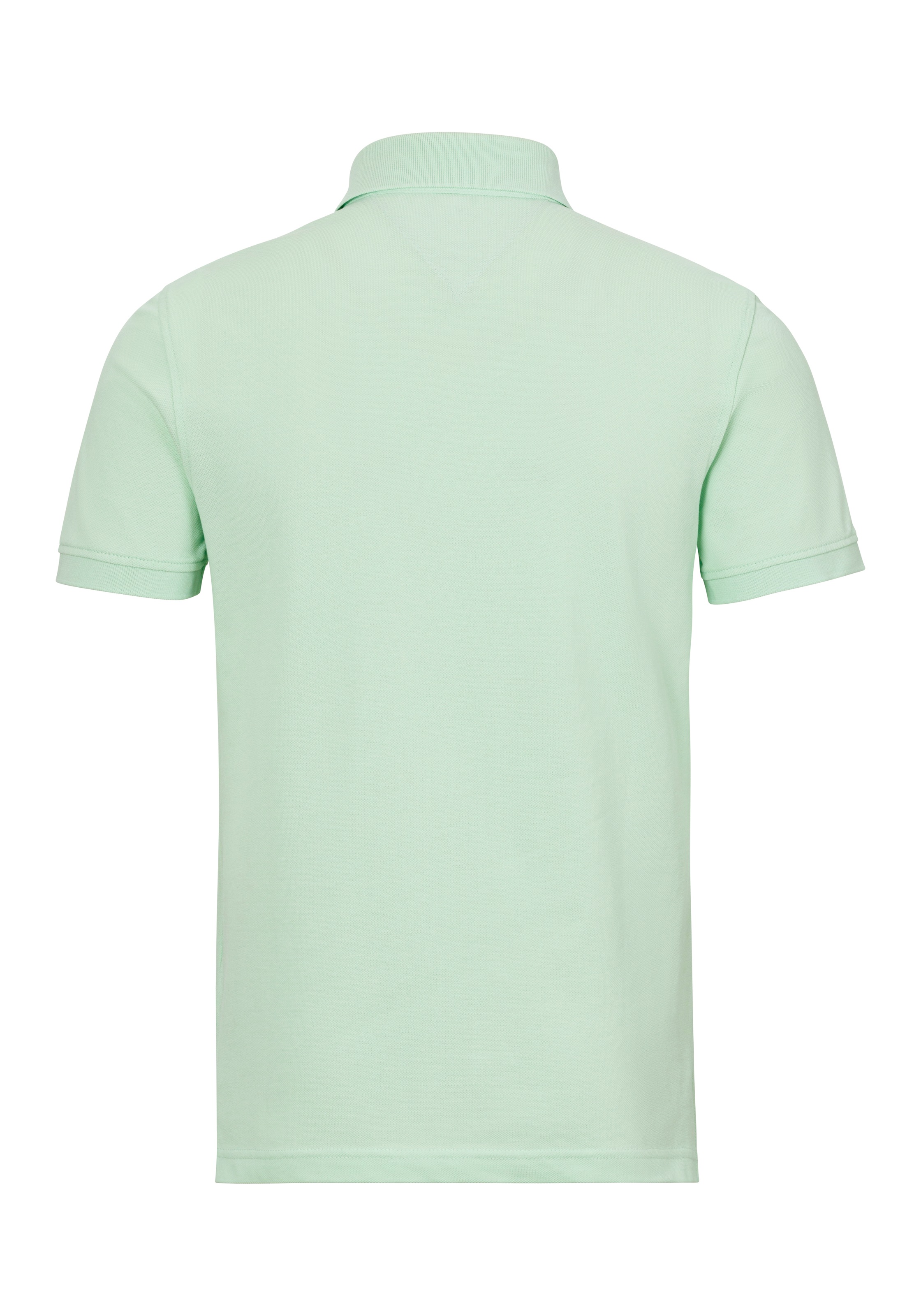Tommy Hilfiger Poloshirt »1985 SLIM POLO mit Stickerei und Piqué-Qualität«, unifarben, casual, slim fit, Baumwollmix, Polokragen