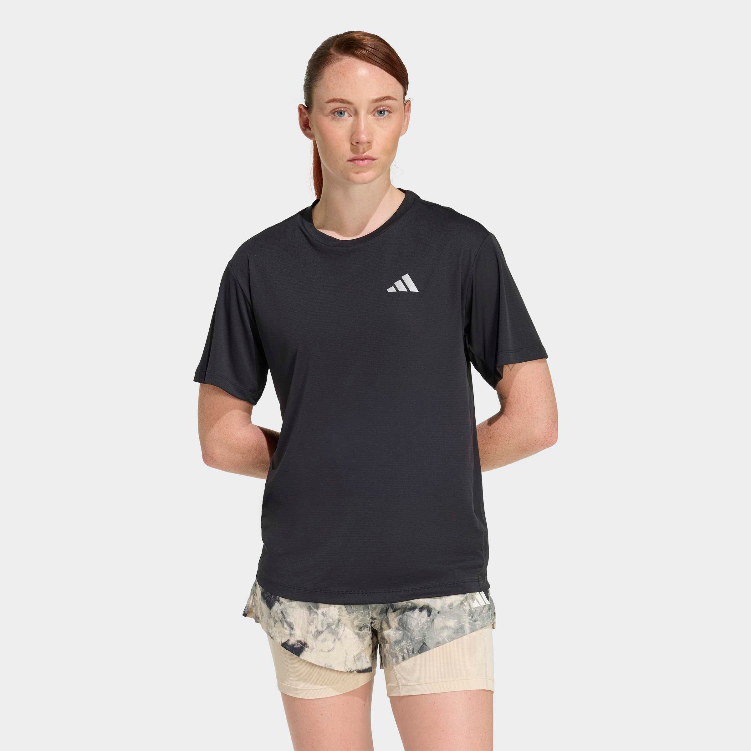 adidas Performance T-shirt de course »RUN ESS TEE W« avec technologie climacool®, sans fermeture