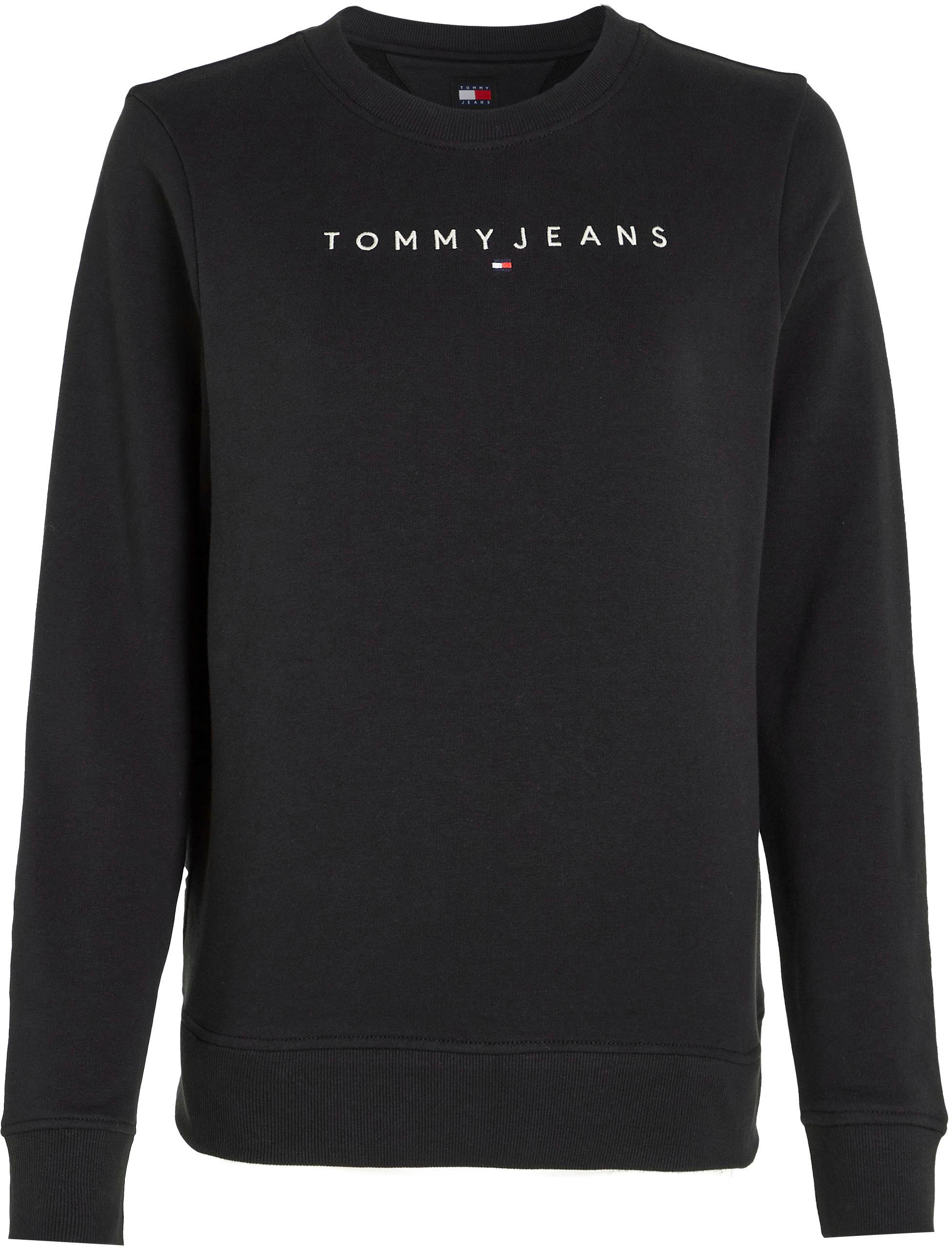 Tommy Jeans Curve Sweatshirt »TJW REG LINEAR CREW EXT«, in Grossen Grössen mit Logoschriftzug