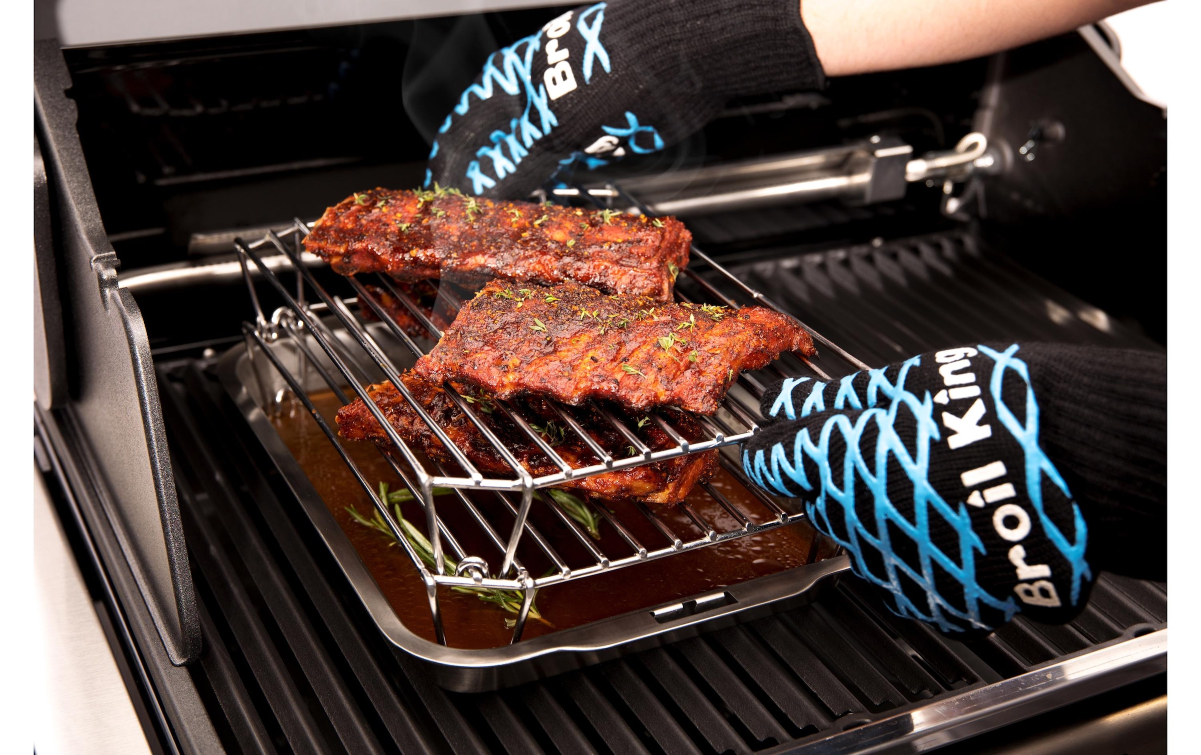 Broil King Grillrost »Stack-A-Rack, 45440 x 45344 cm, Silberfarben«
