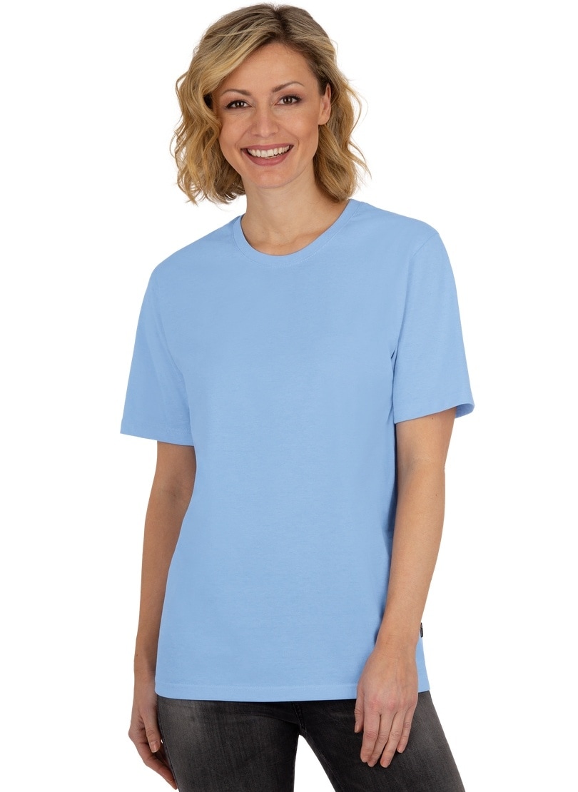 Trigema T-Shirt »TRIGEMA T-Shirt Baumwolle« auf DELUXE versandkostenfrei
