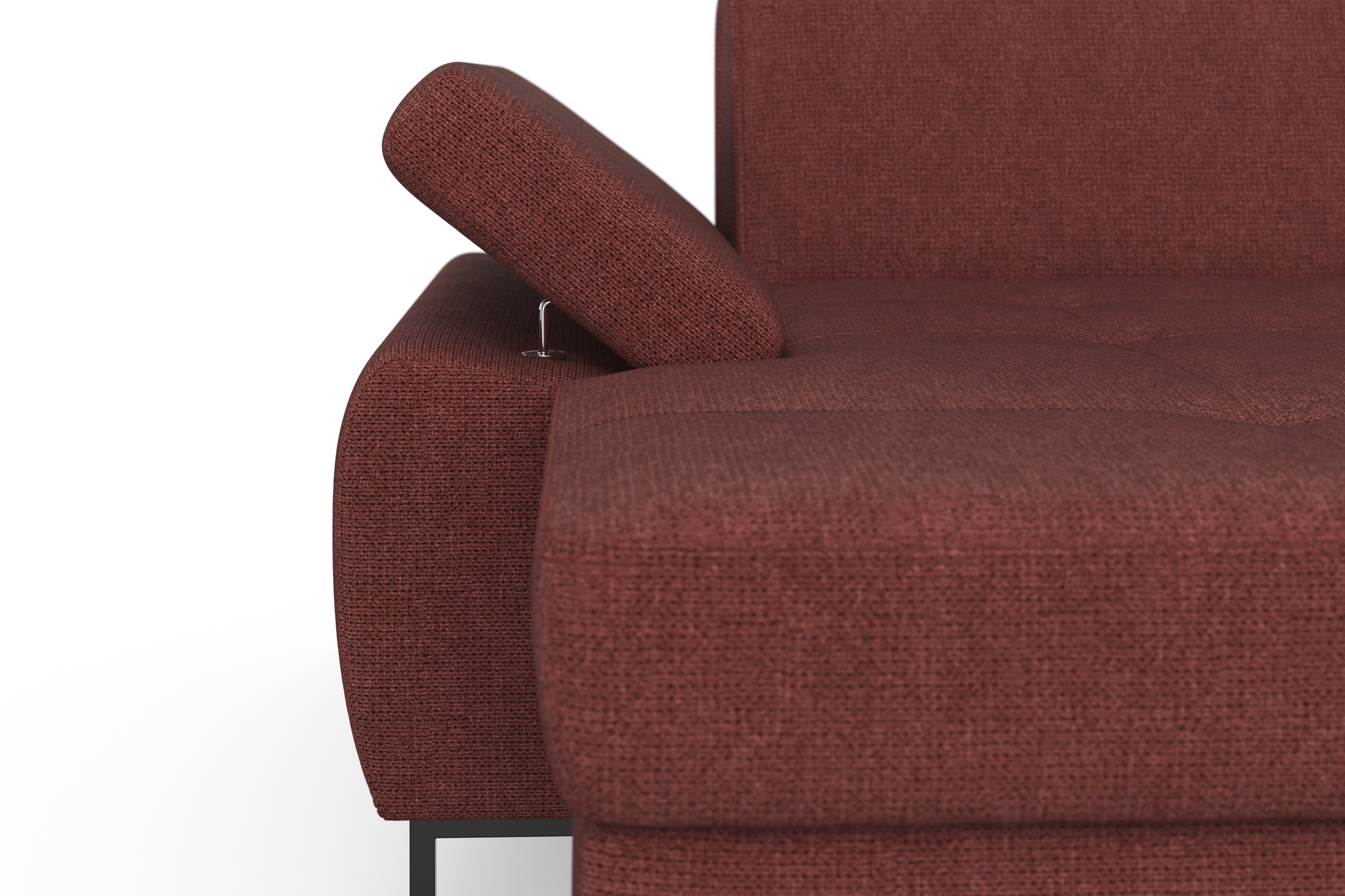 DOMO collection Wohnlandschaft »Capelo U-Form«, mit Armteilverstellung, wahlweise mit Bettfunktion, Federkern