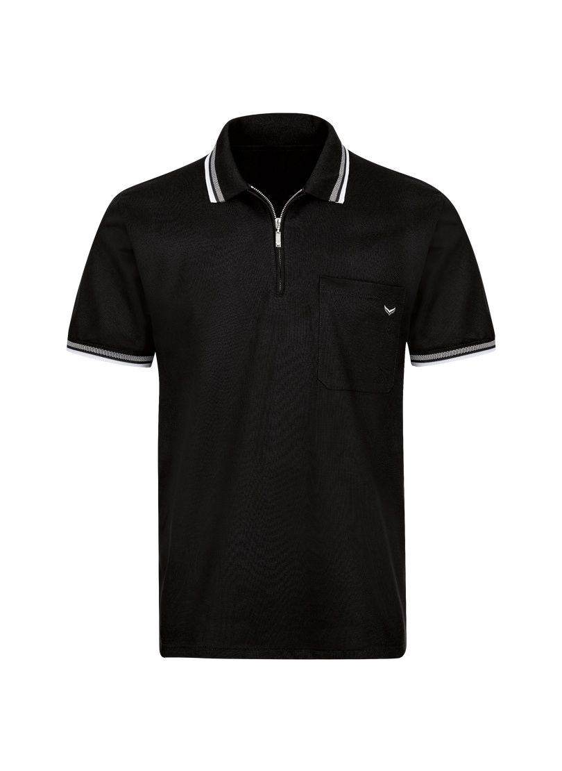 Trigema Poloshirt »TRIGEMA Poloshirt mit Reissverschluss«, (1 tlg.)