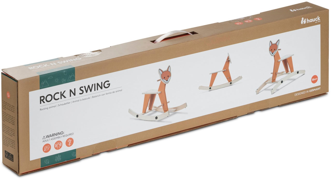 Hauck Schaukeltier »Rock N Swing Fuchs« FSC® - schützt Wald