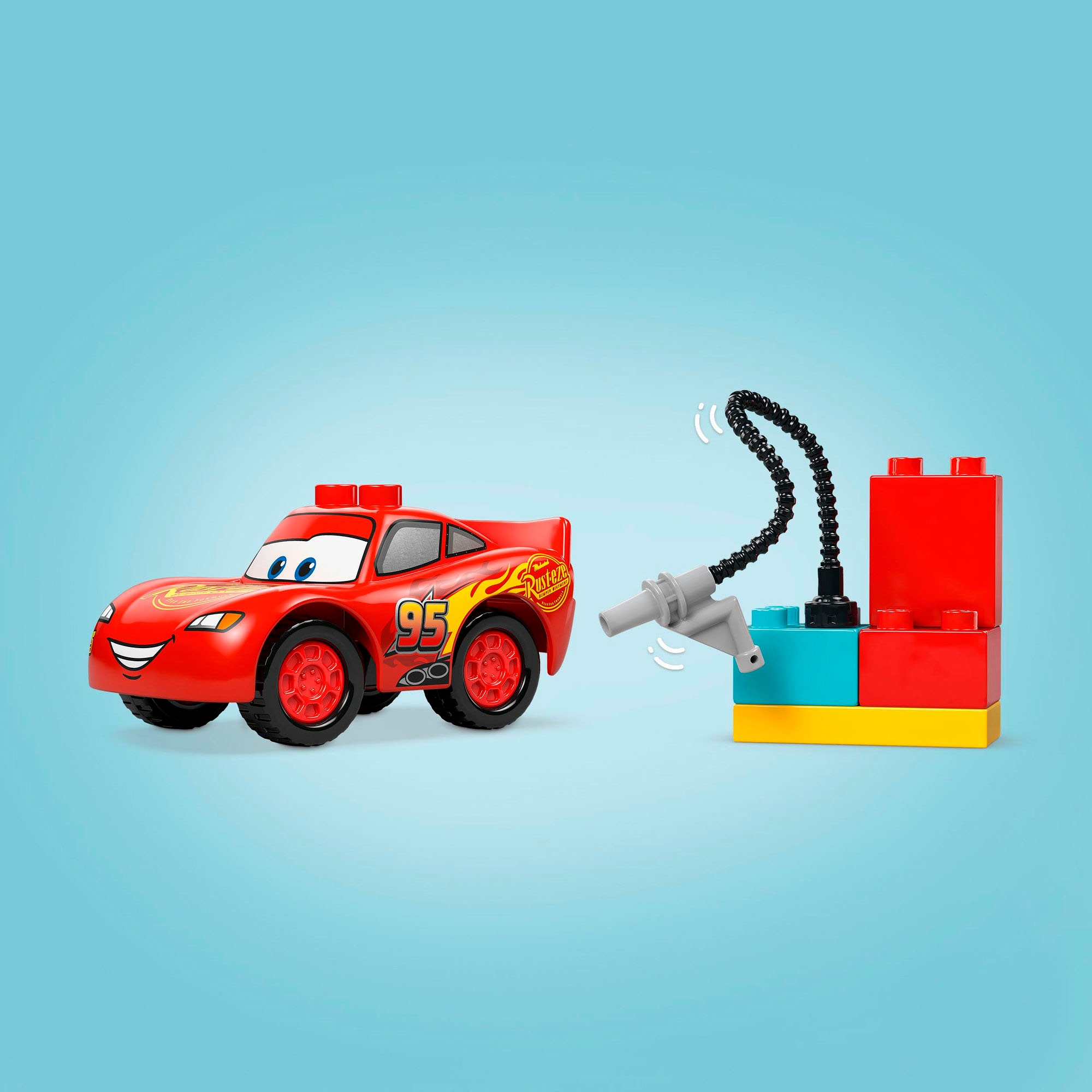 LEGO® Konstruktionsspielsteine »McQueens Besuch in Docs Werkstatt (10456), LEGO DUPLO Disney™« Made in Europe