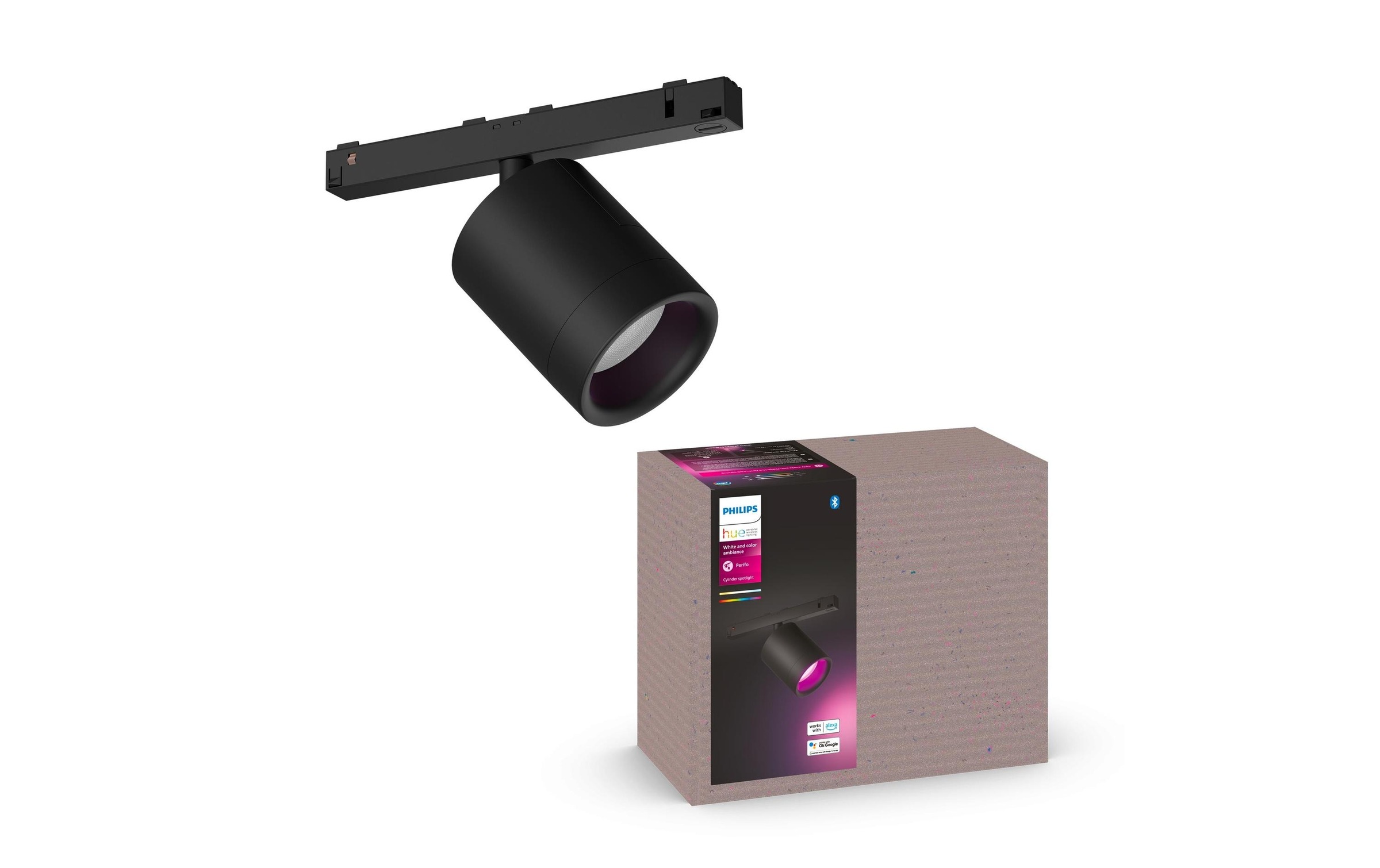 Image of Philips Hue LED Wandleuchte "LED Schienenspot Perifo" RGB