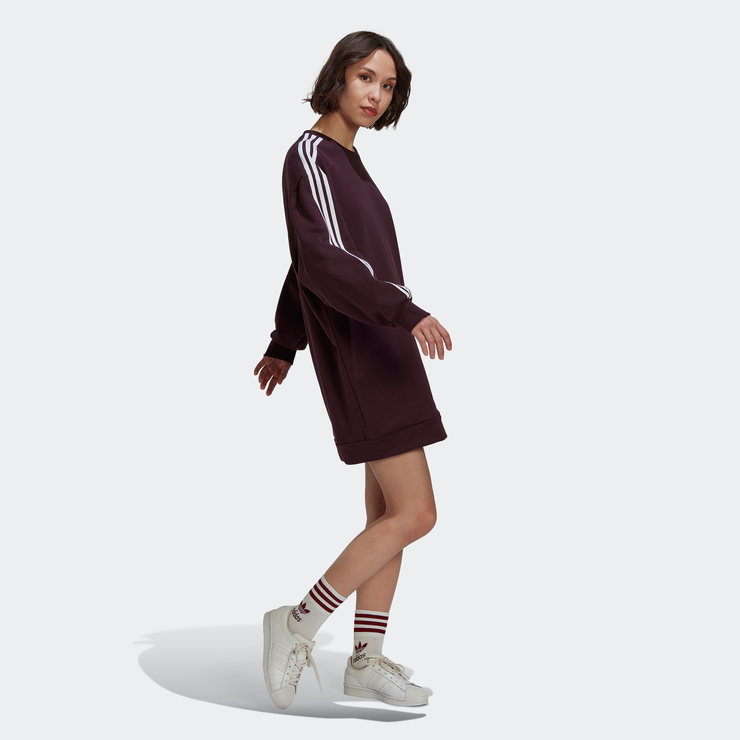 ♕ adidas Originals Sweatkleid »ADICOLOR SLEEVE LONG SWEATKLEID« versandkostenfrei CLASSICS auf